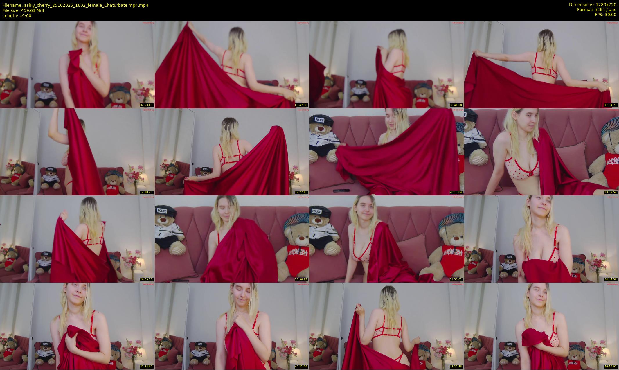ashly_cherry — 49 minute Chaturbate female cam show recording, 720p, Oct 25, 2025