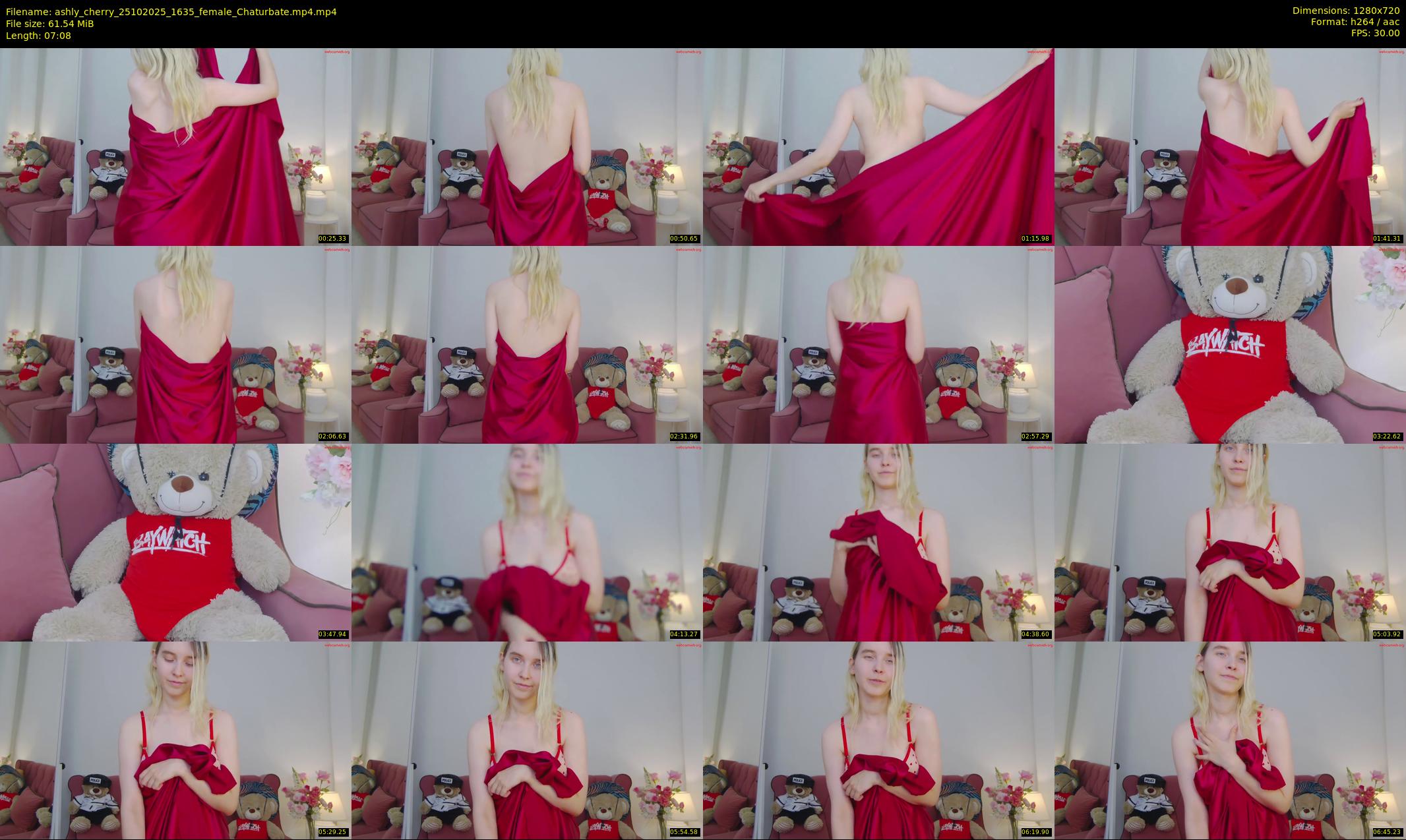 ashly_cherry — 8 minute Chaturbate female cam show recording, 720p, Oct 25, 2025