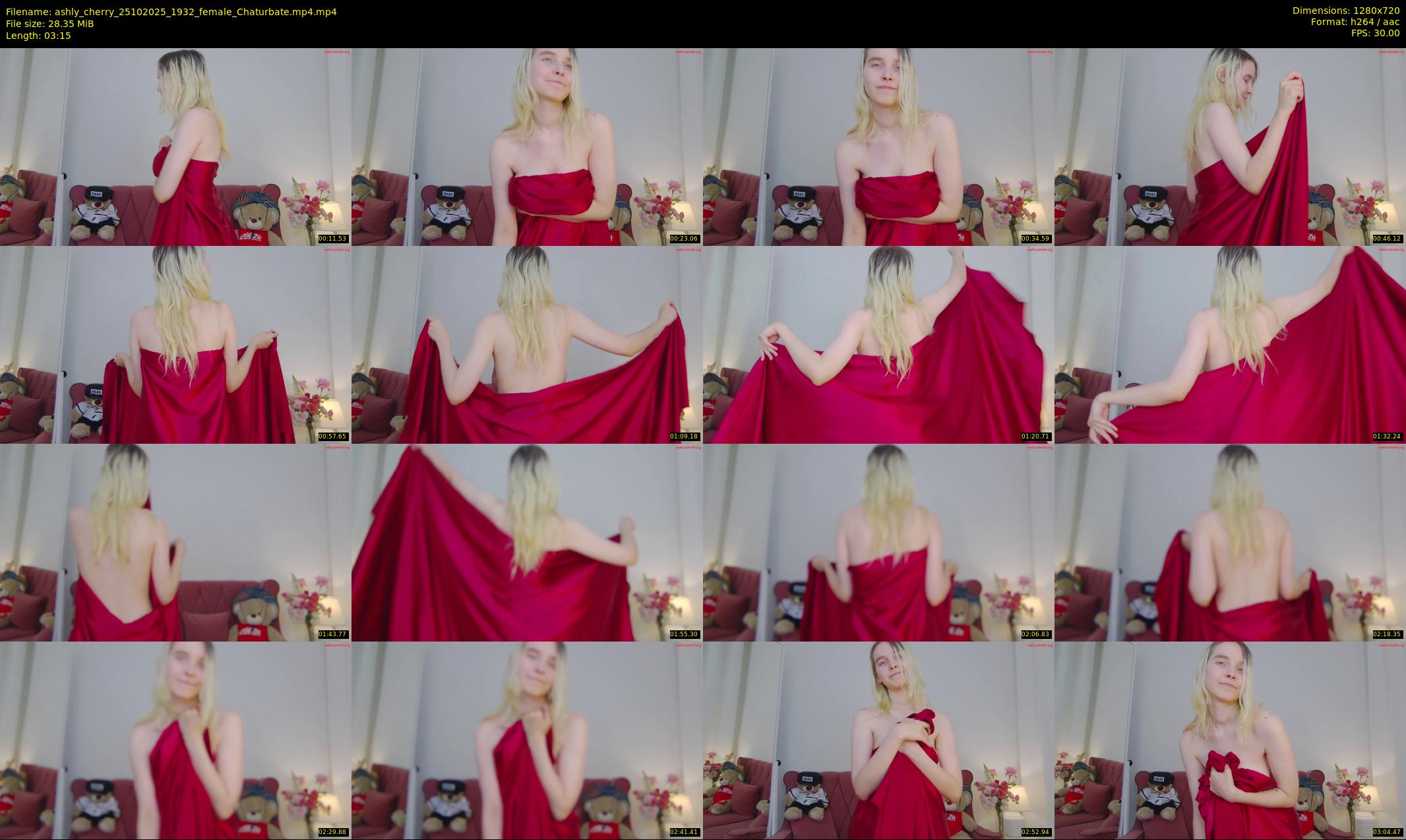 ashly_cherry — 4 minute Chaturbate female cam show recording, 720p, Oct 25, 2025