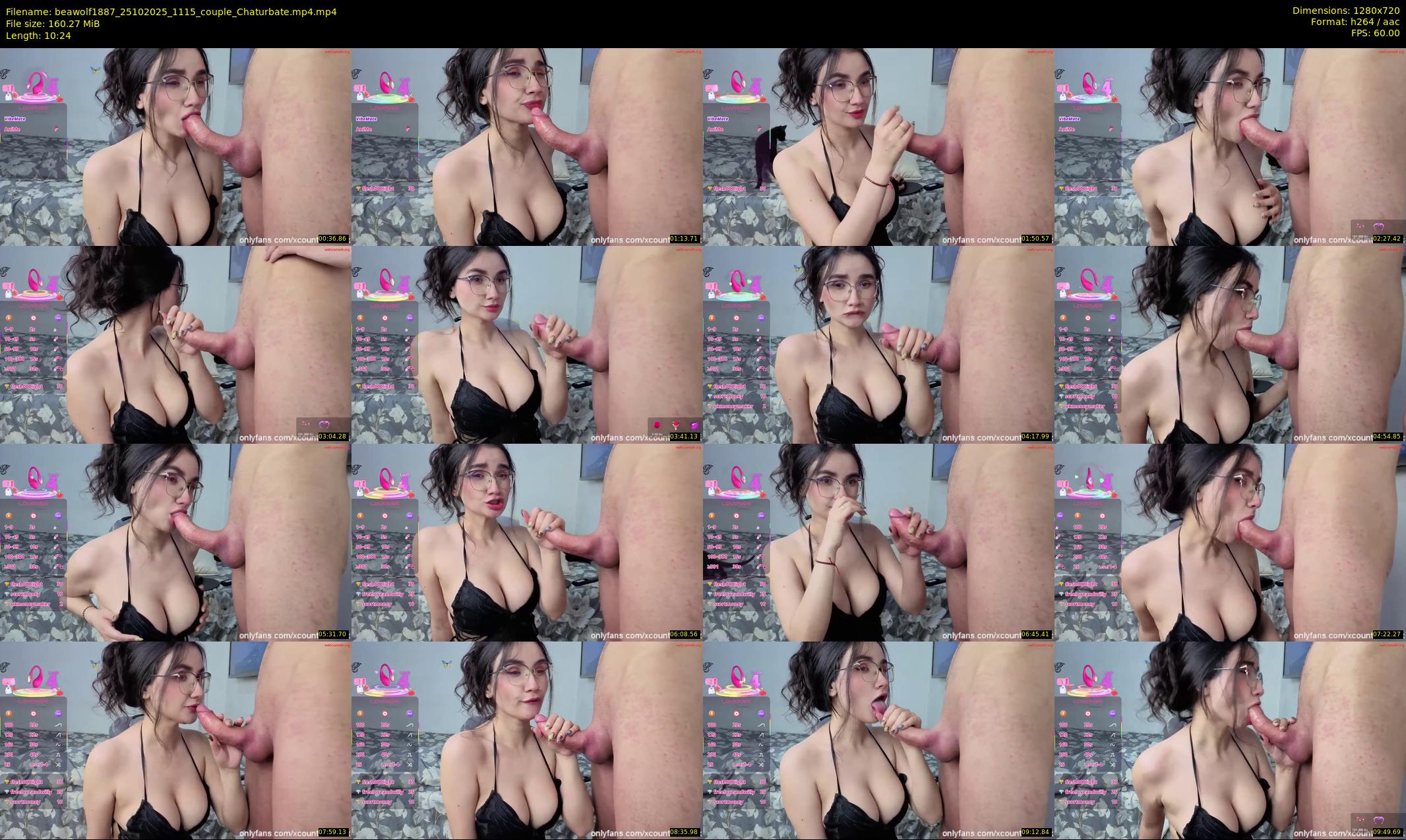 beawolf1887 — 11 minute Chaturbate couple cam show recording, 720p, Oct 25, 2025