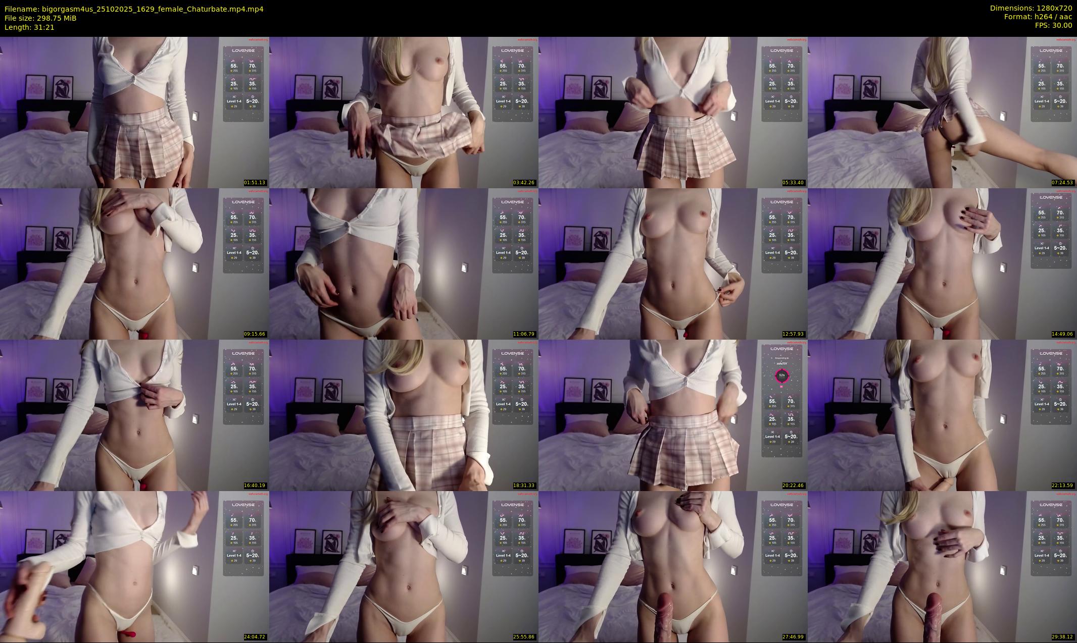 bigorgasm4us — 32 minute Chaturbate female cam show recording, 720p, Oct 25, 2025
