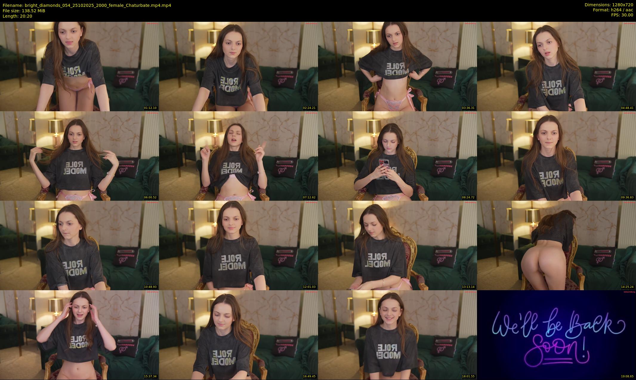 bright_diamonds_054 — 21 minute Chaturbate couple cam show recording, 720p, Oct 25, 2025