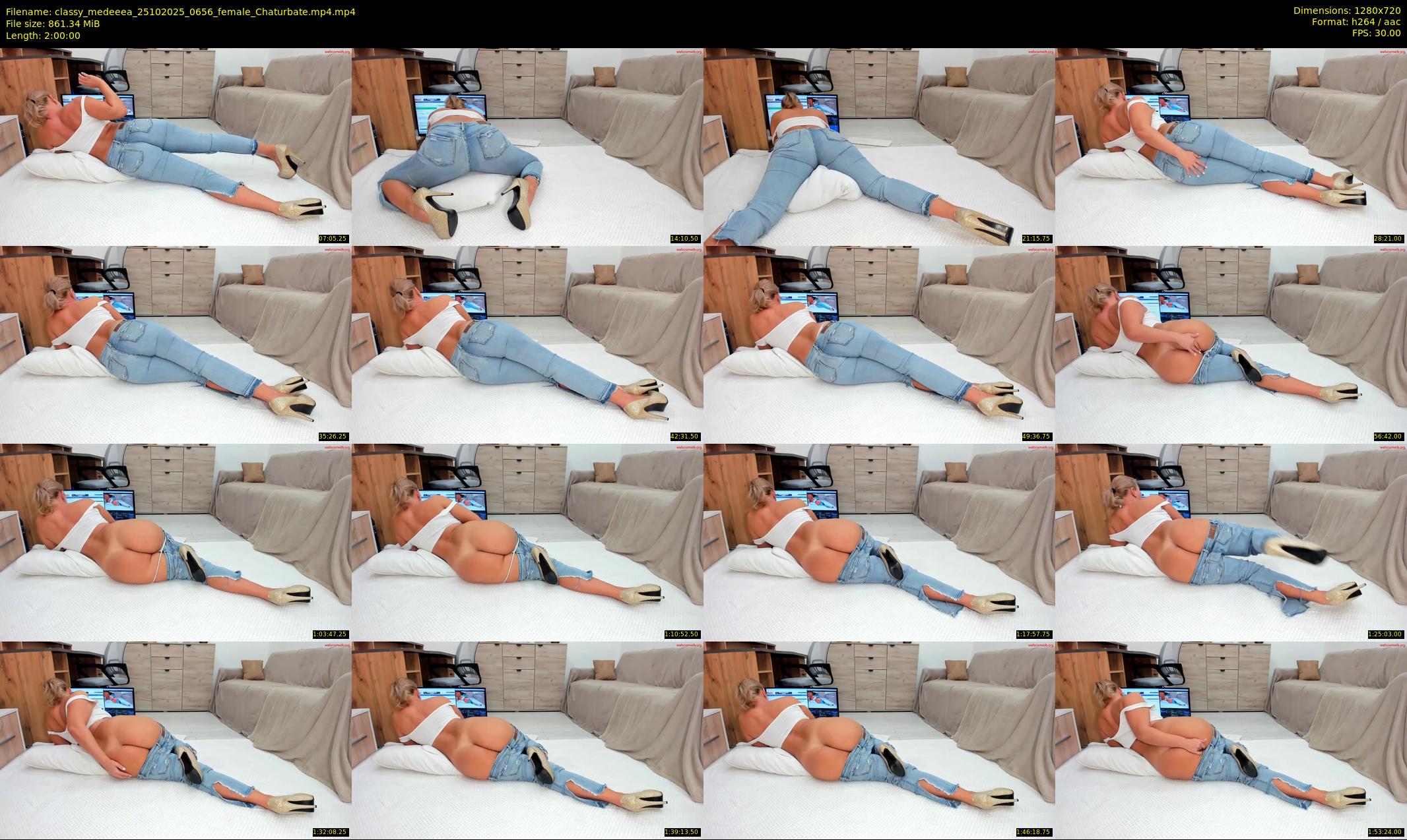 classy_medeeea — 120 minute Chaturbate female cam show recording, 720p, Oct 25, 2025