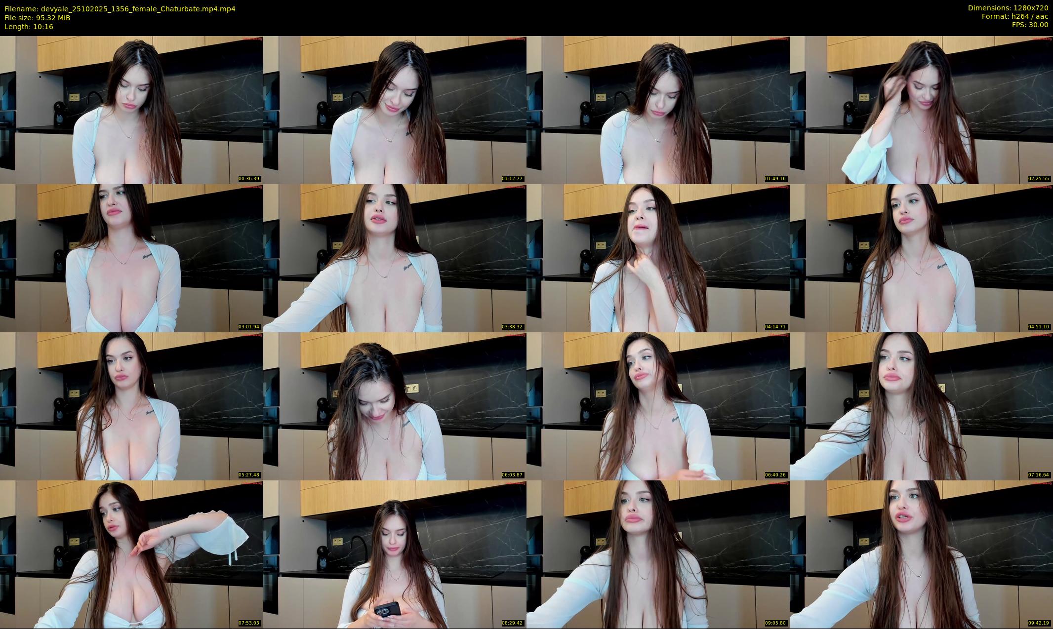 devyale — 11 minute Chaturbate female cam show recording, 720p, Oct 25, 2025