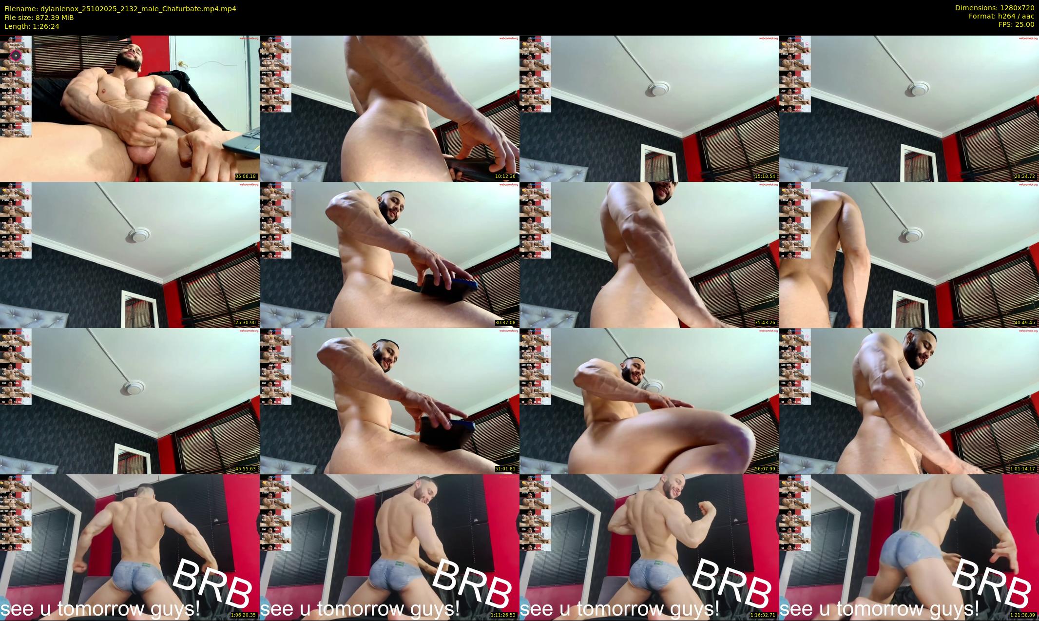 dylanlenox — 87 minute Chaturbate male cam show recording, 720p, Oct 25, 2025