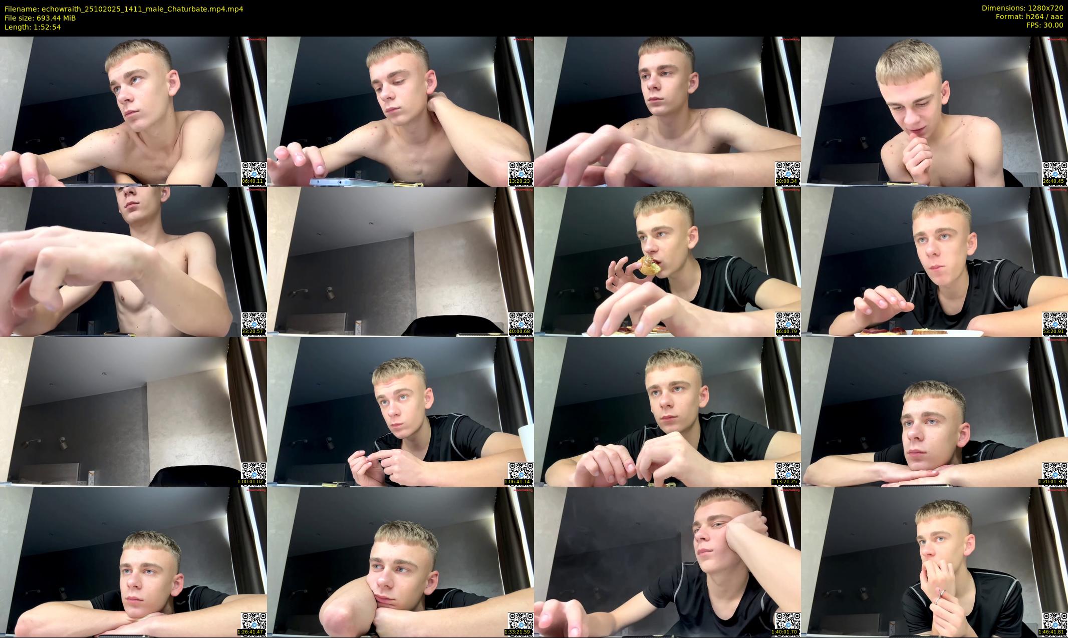 echowraith — 113 minute Chaturbate male cam show recording, 720p, Oct 25, 2025