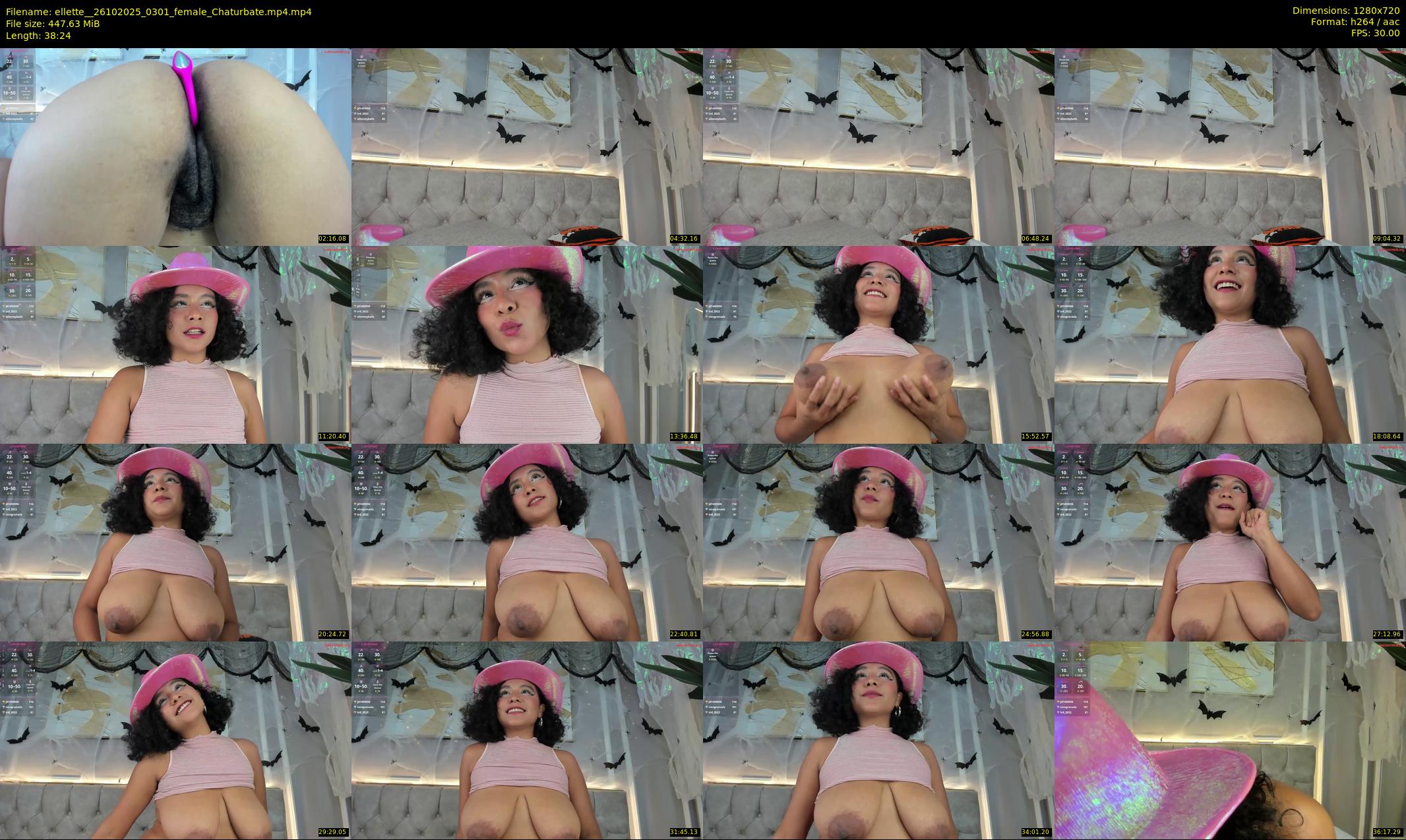 ellette_ — 39 minute Chaturbate female cam show recording, 720p, Oct 26, 2025