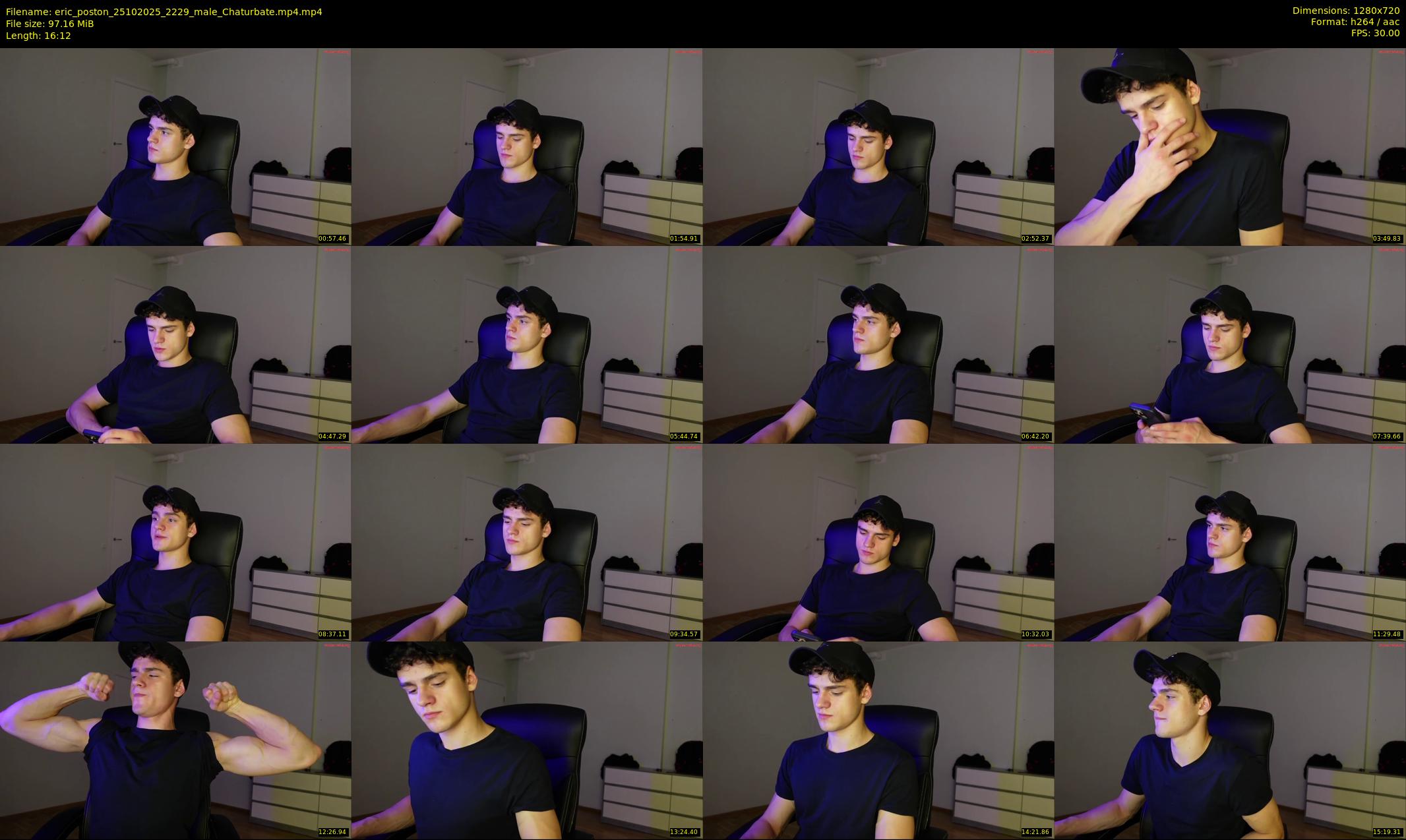 eric_poston — 17 minute Chaturbate male cam show recording, 720p, Oct 25, 2025