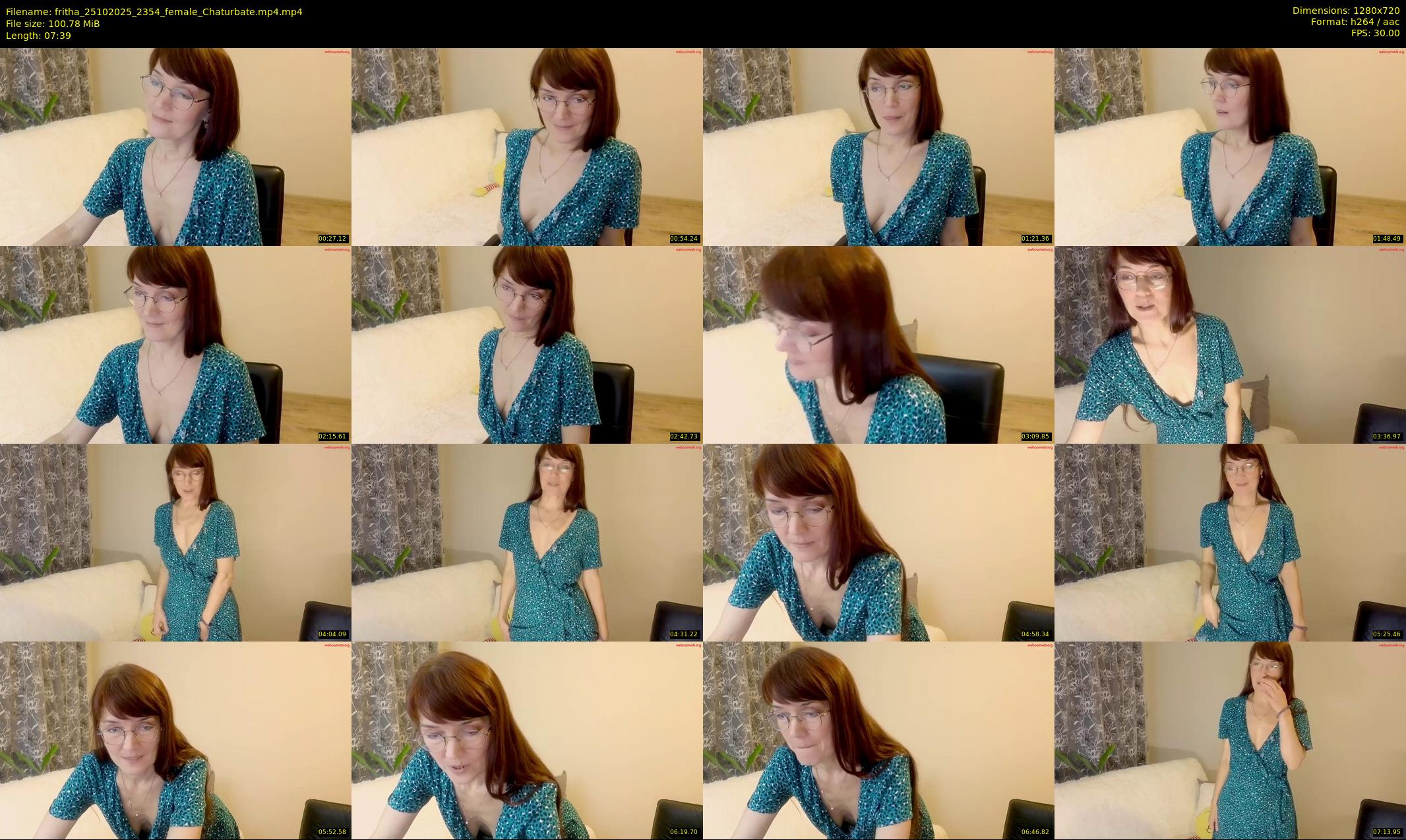 fritha — 8 minute Chaturbate female cam show recording, 720p, Oct 25, 2025
