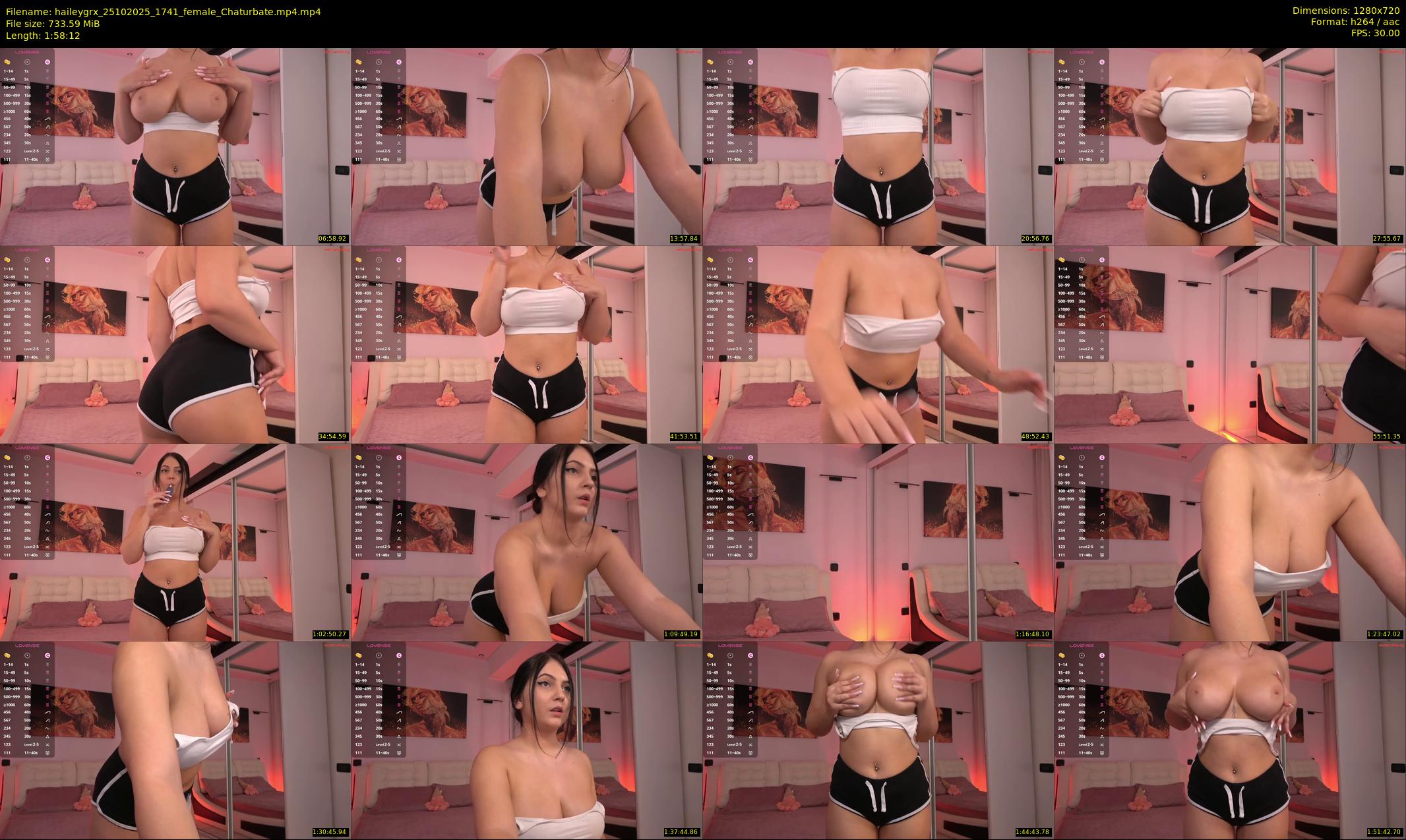 haileygrx — 119 minute Chaturbate female cam show recording, 720p, Oct 25, 2025