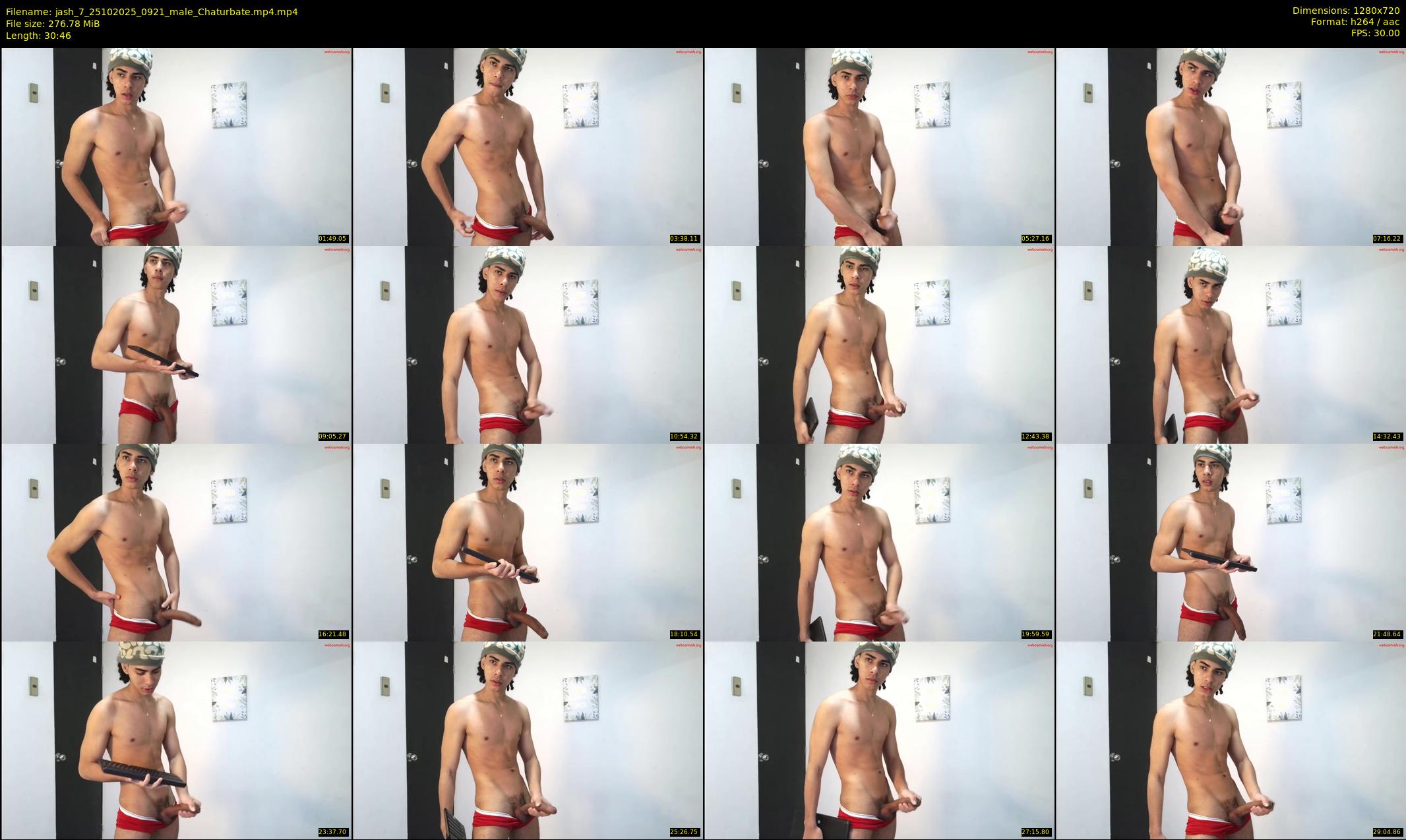 jash_7 — 31 minute Chaturbate male cam show recording, 720p, Oct 25, 2025