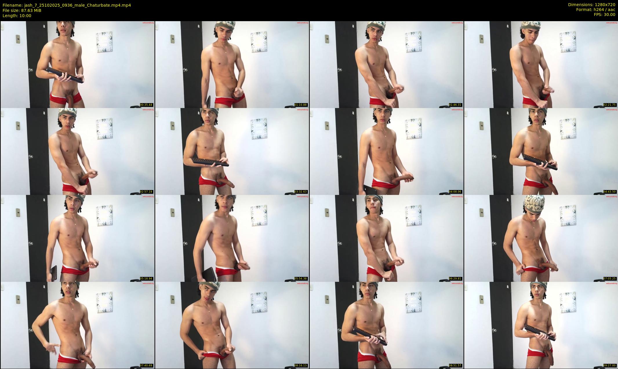 jash_7 — 10 minute Chaturbate male cam show recording, 720p, Oct 25, 2025