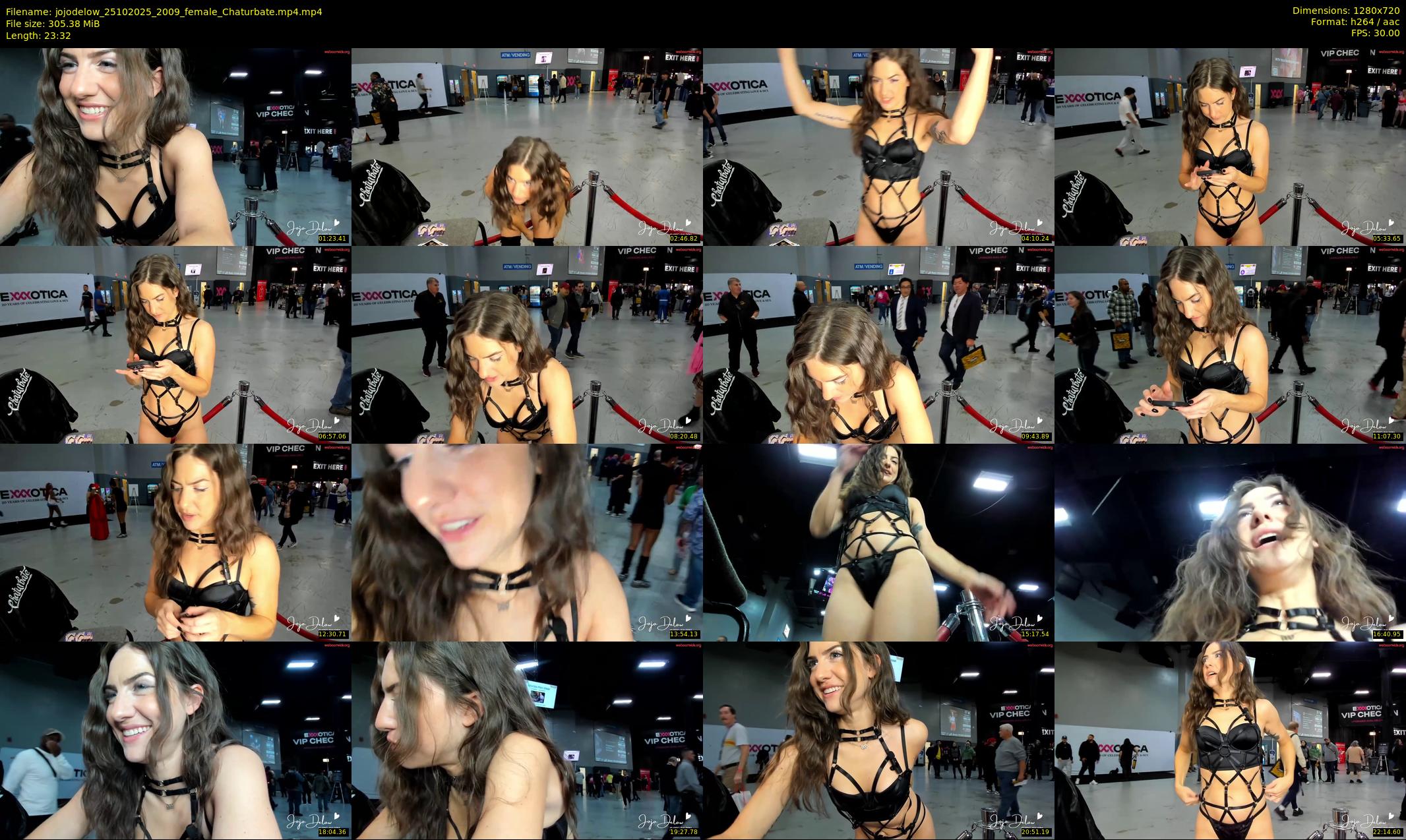 jojodelow — 24 minute Chaturbate female cam show recording, 720p, Oct 25, 2025