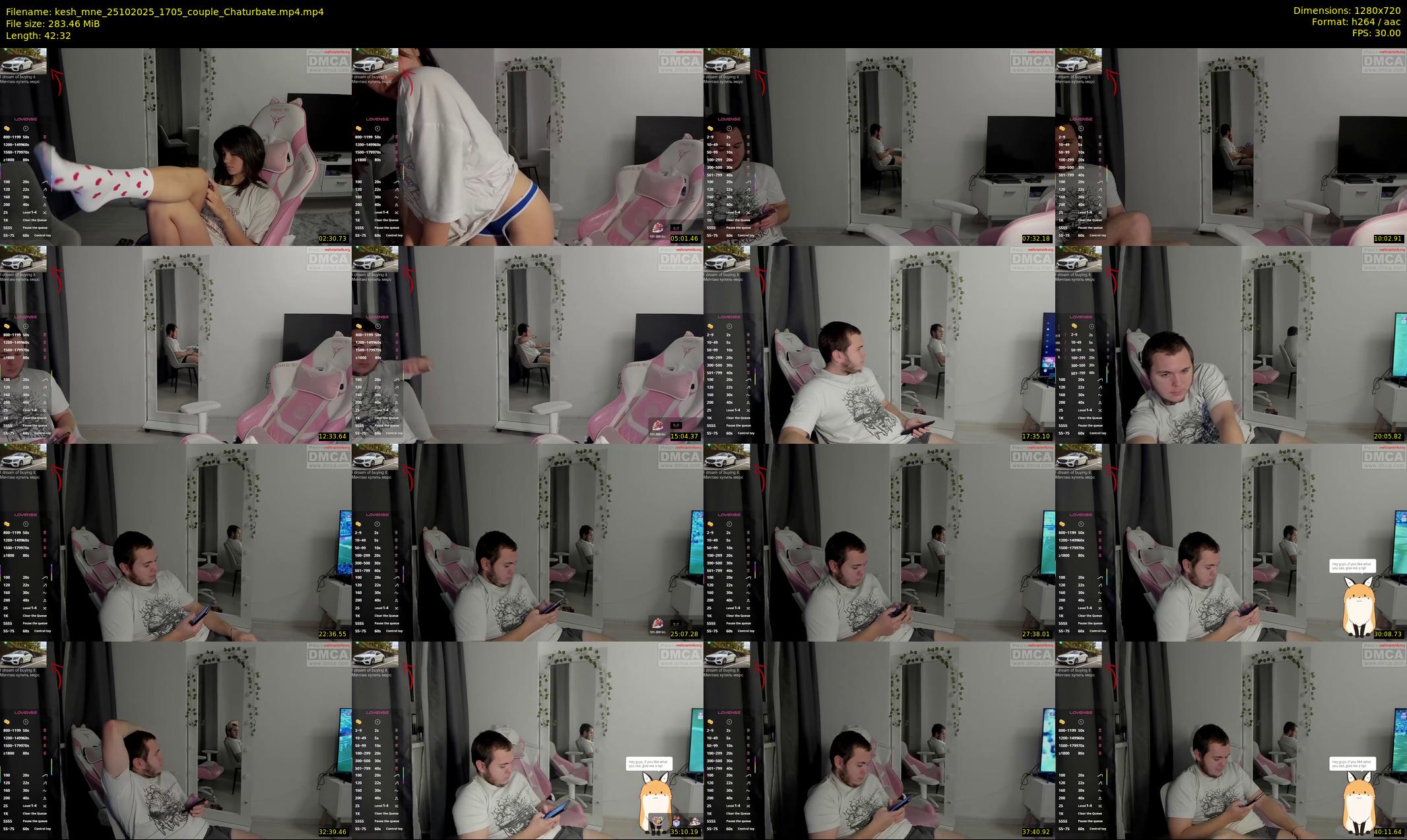 kesh_mne — 43 minute Chaturbate female cam show recording, 720p, Oct 25, 2025