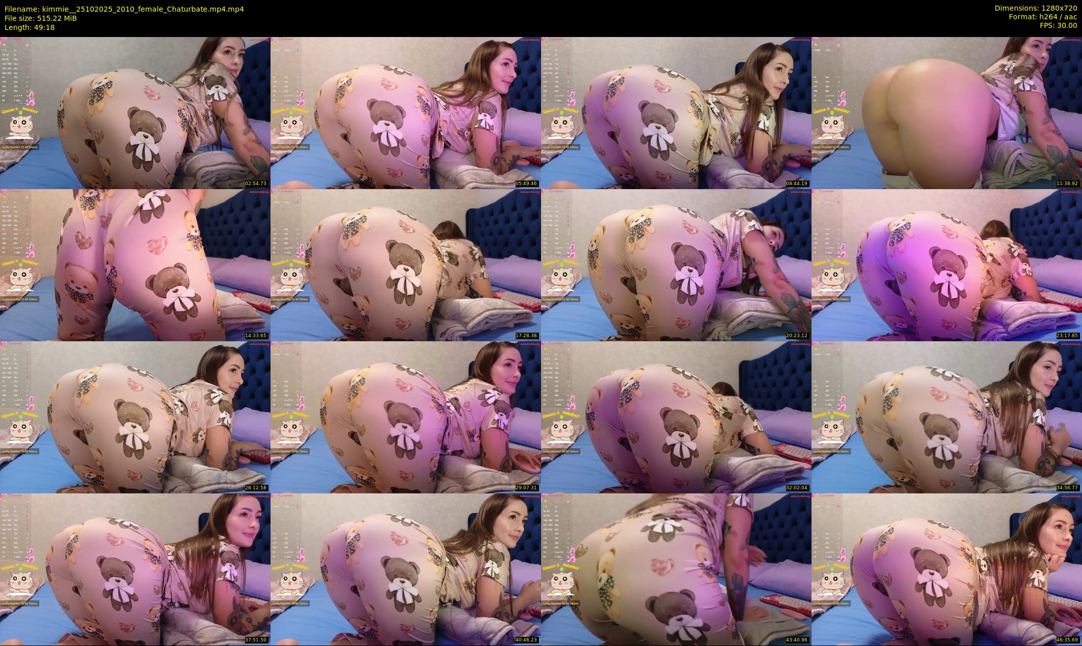 kimmie_ — 50 minute Chaturbate female cam show recording, 720p, Oct 25, 2025