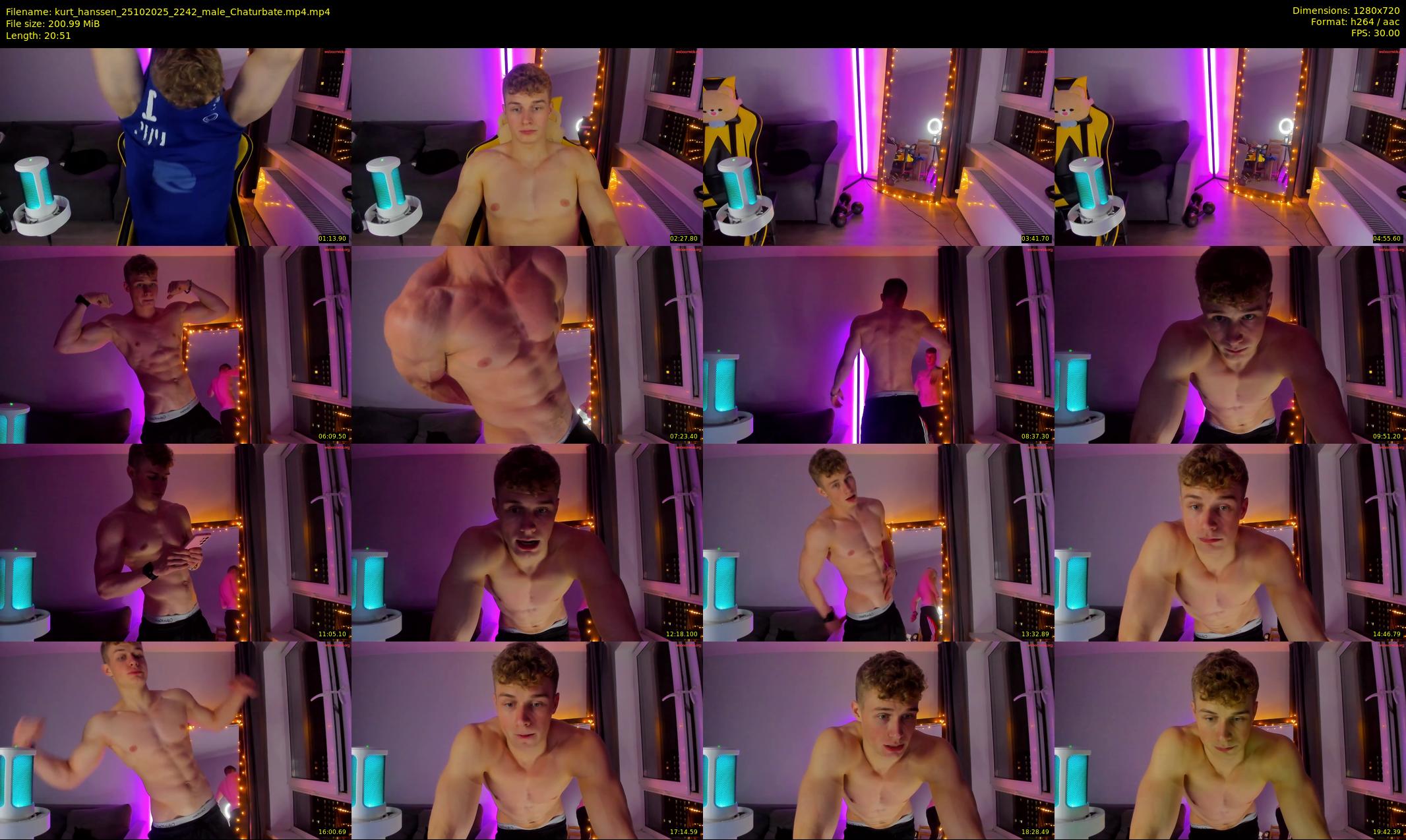 kurt_hanssen — 21 minute Chaturbate male cam show recording, 720p, Oct 25, 2025
