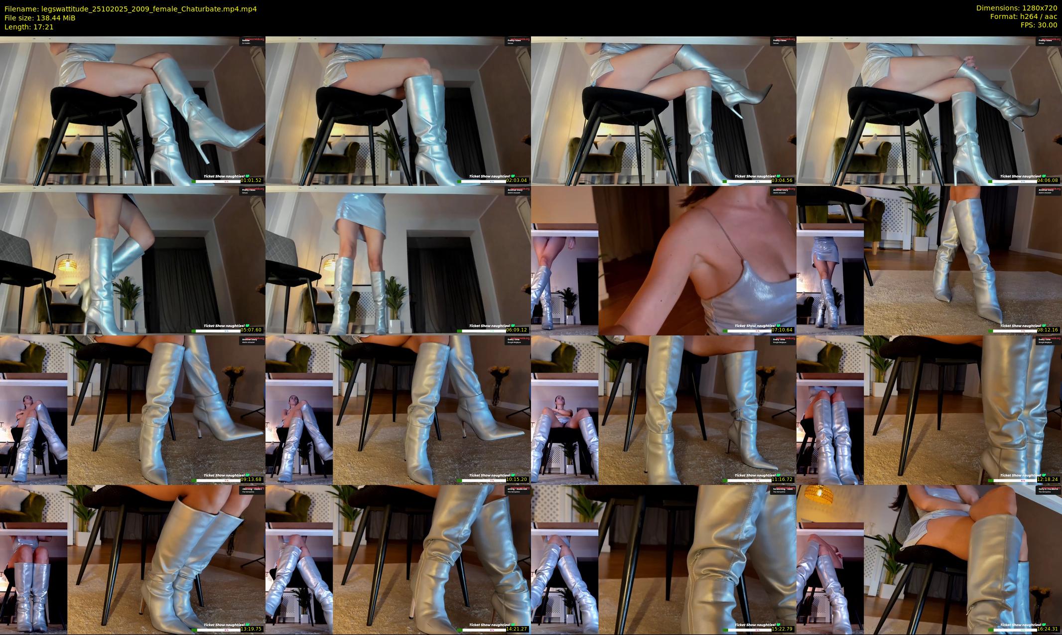 legswattitude — 18 minute Chaturbate female cam show recording, 720p, Oct 25, 2025