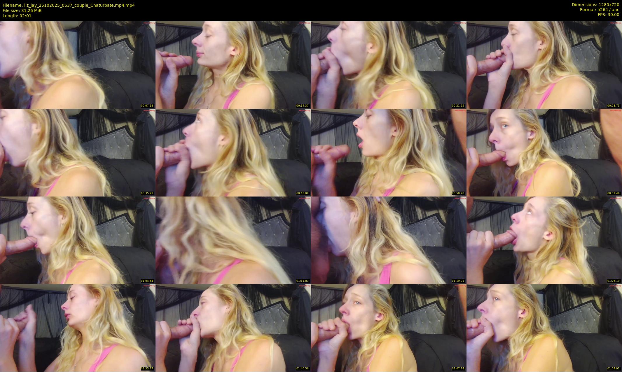 liz_jay — 3 minute Chaturbate couple cam show recording, 720p, Oct 25, 2025