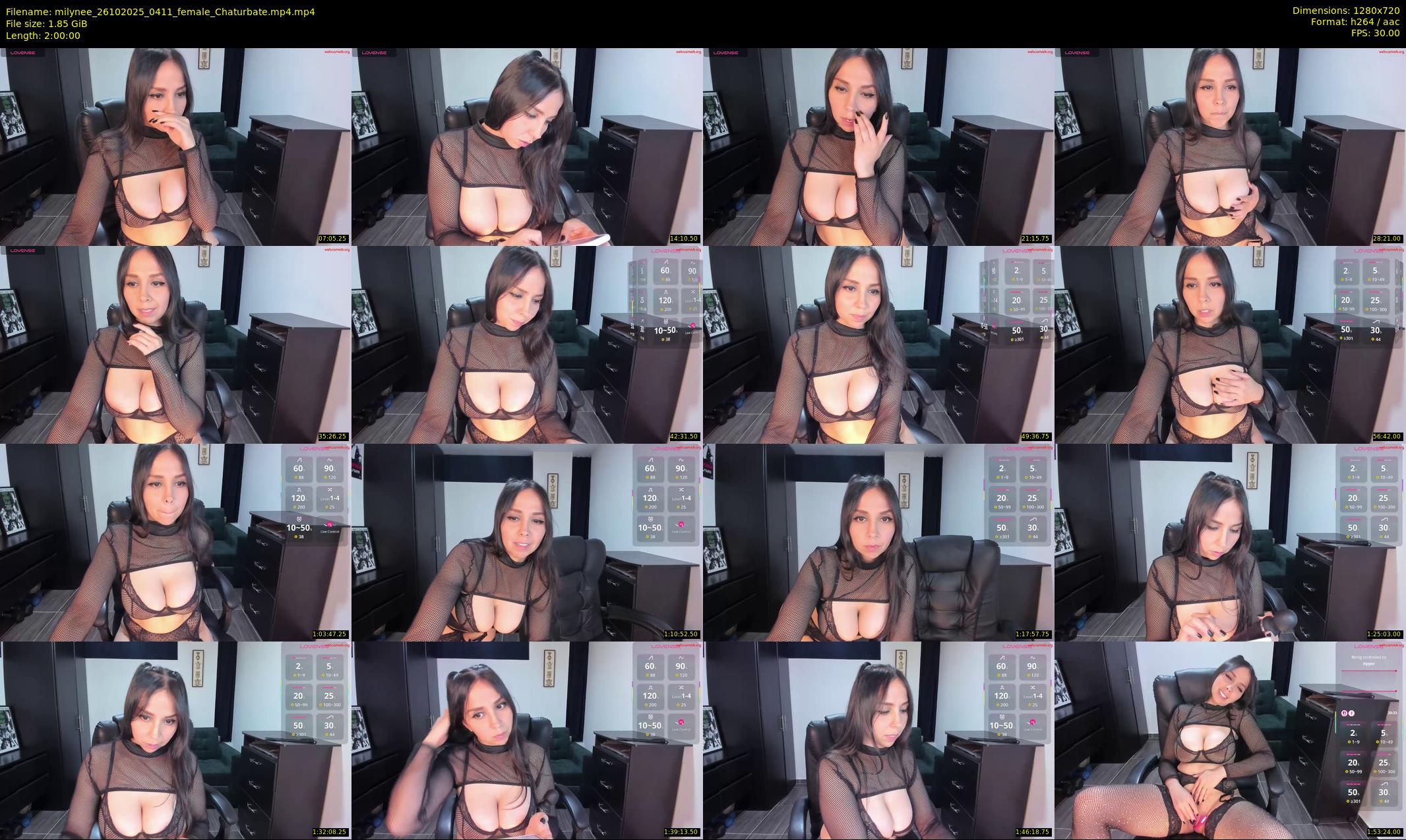 milynee — 120 minute Chaturbate female cam show recording, 720p, Oct 26, 2025
