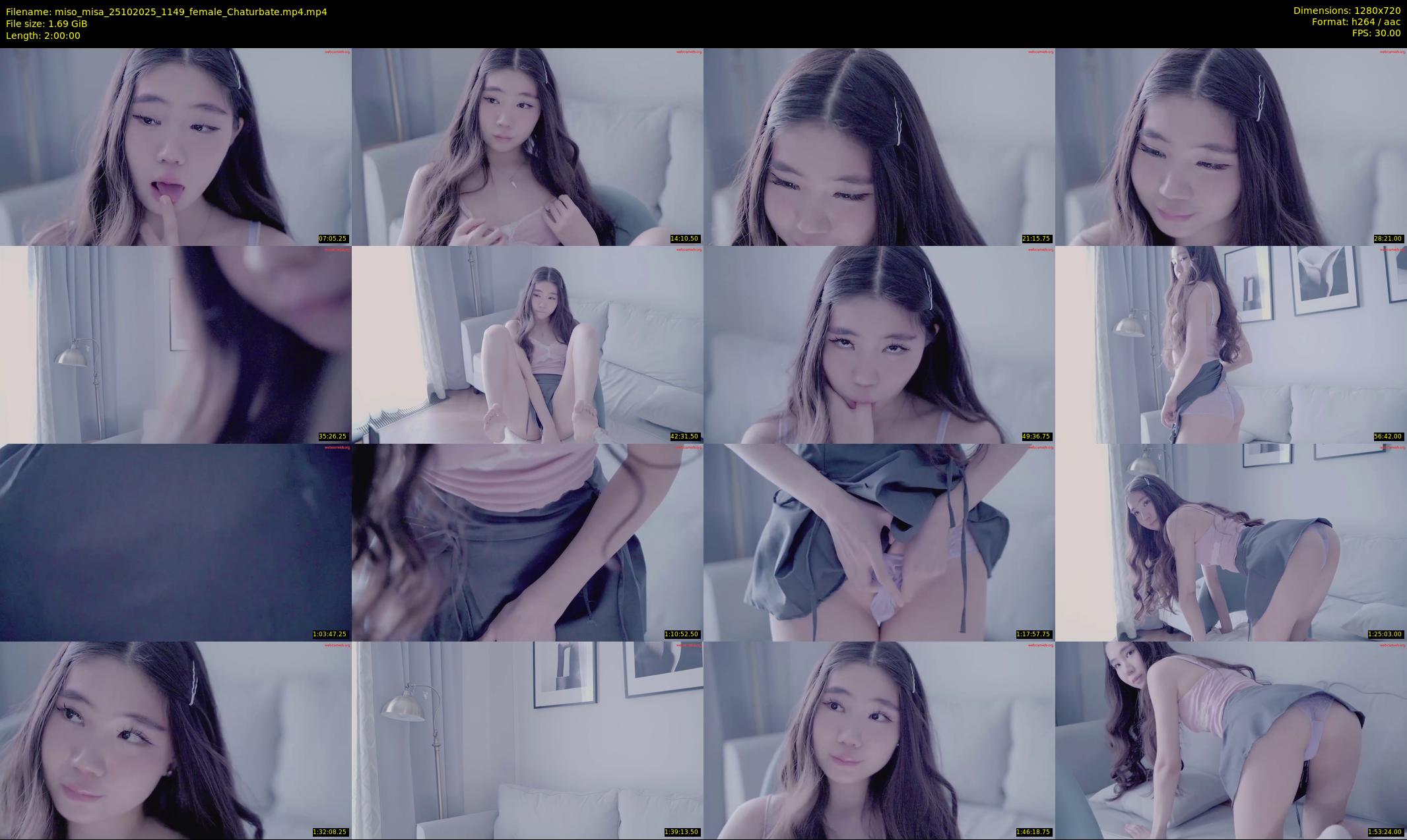 miso_misa — 120 minute Chaturbate female cam show recording, 720p, Oct 25, 2025