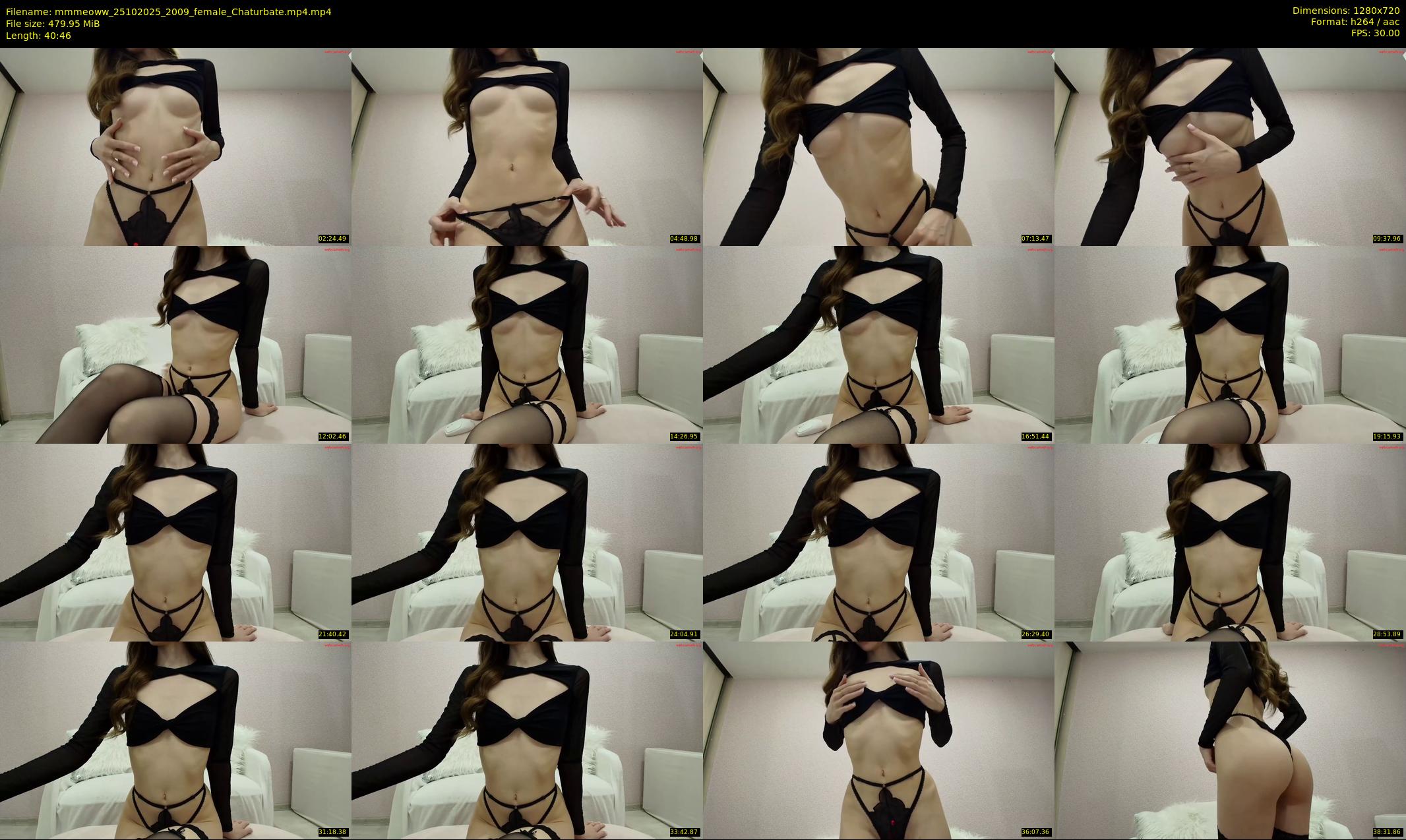 mmmeoww — 41 minute Chaturbate female cam show recording, 720p, Oct 25, 2025