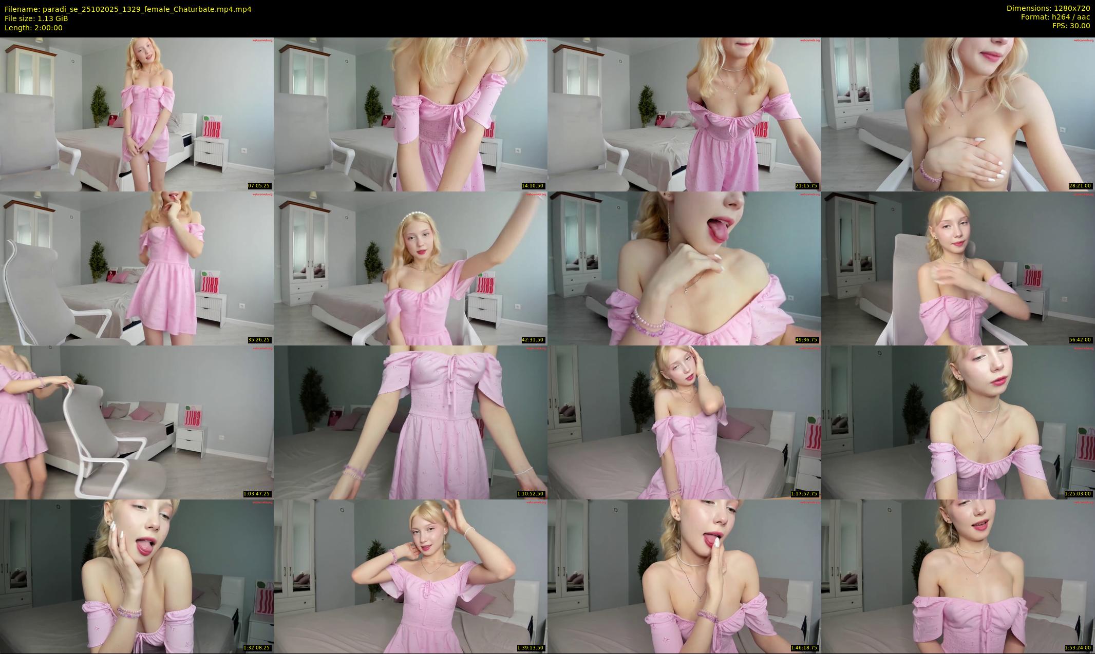 paradi_se — 120 minute Chaturbate female cam show recording, 720p, Oct 25, 2025
