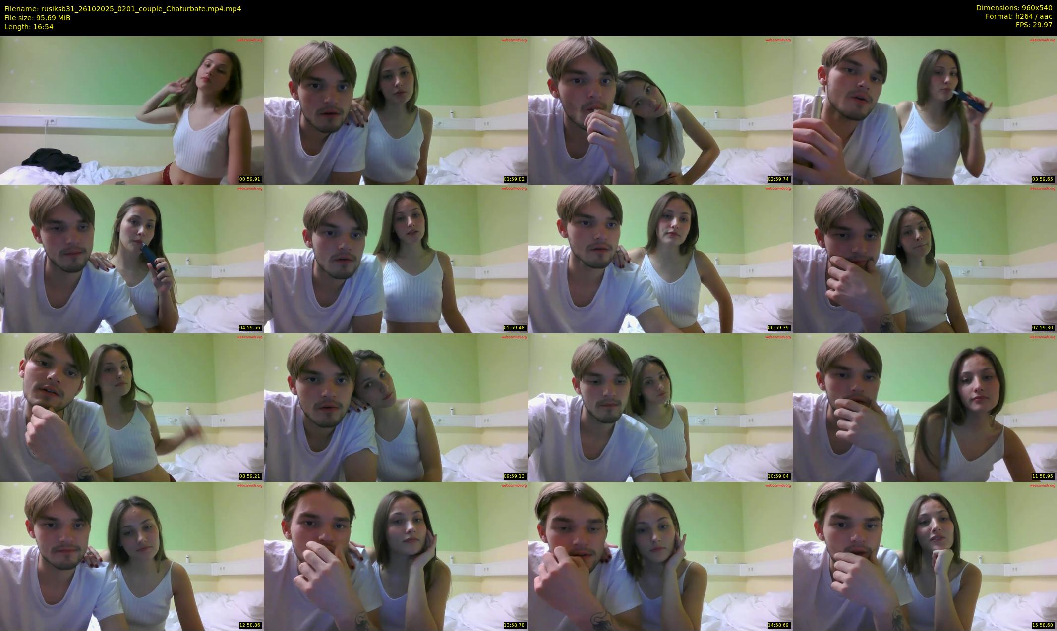 rusiksb31 — 17 minute Chaturbate couple cam show recording, 480p, Oct 26, 2025