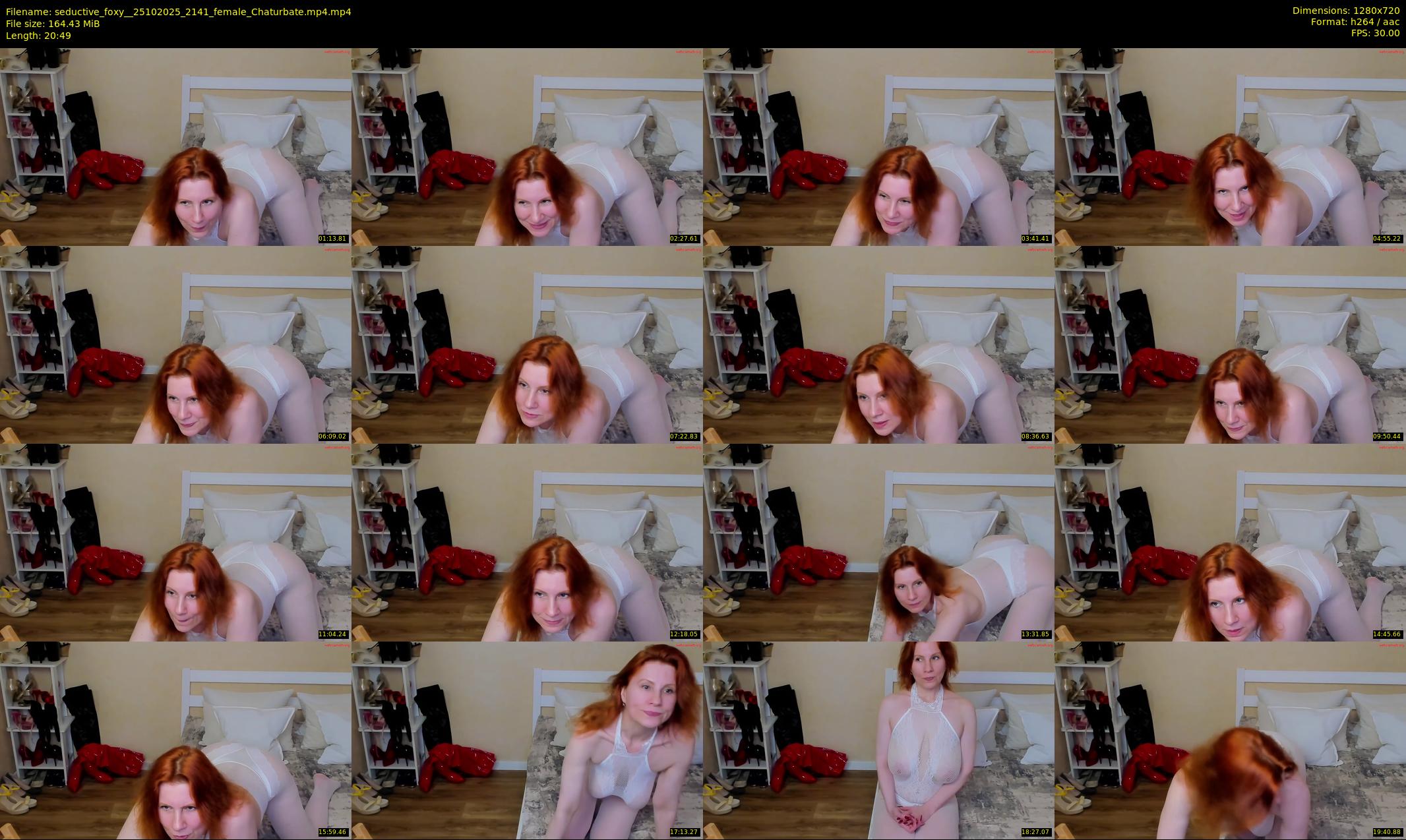 seductive_foxy_ — 21 minute Chaturbate female cam show recording, 720p, Oct 25, 2025