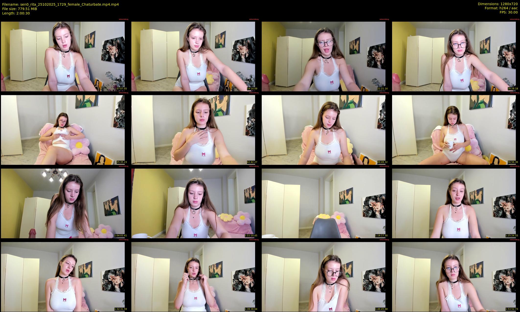 sen0_rita — 121 minute Chaturbate couple cam show recording, 720p, Oct 25, 2025
