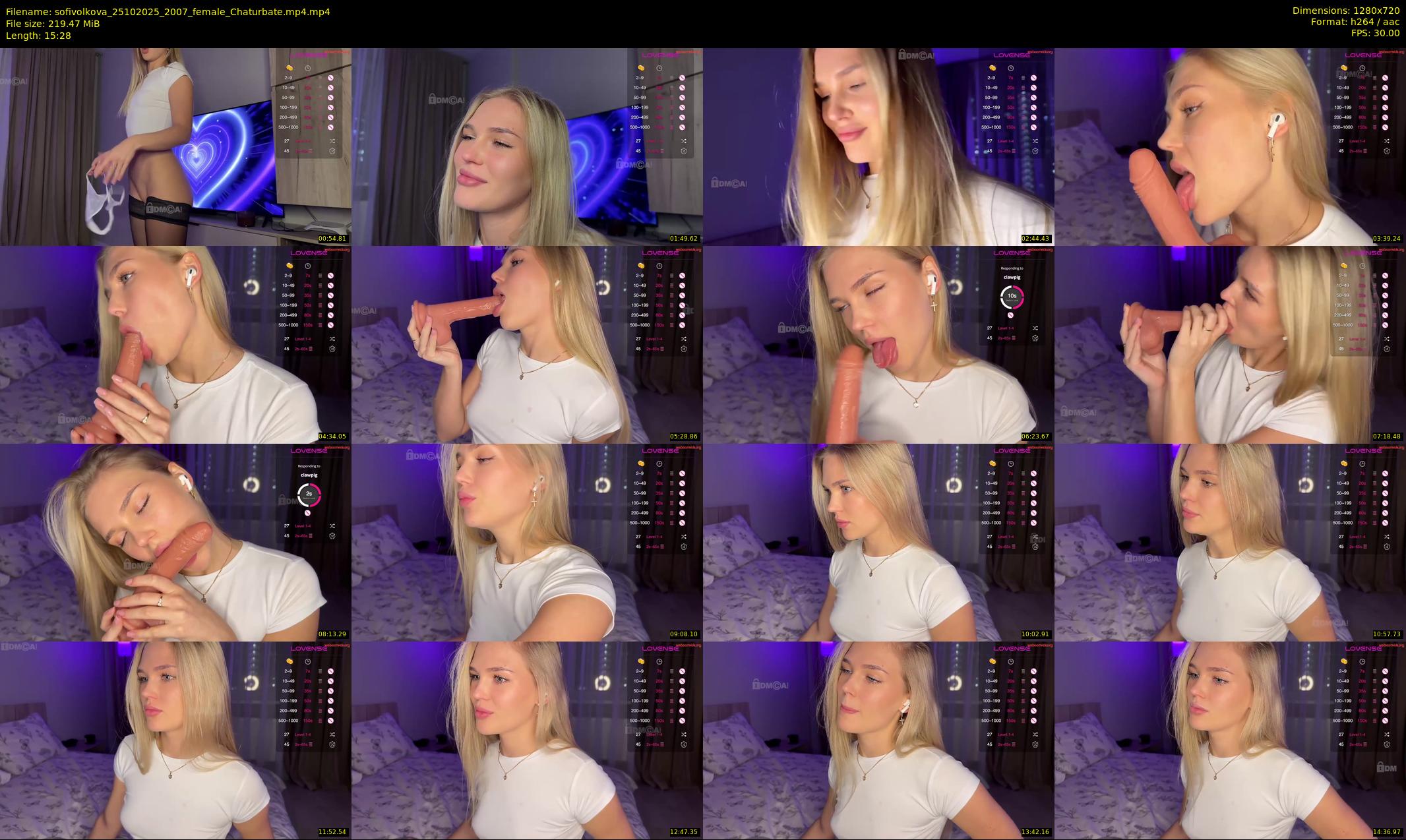 sofivolkova — 16 minute Chaturbate female cam show recording, 720p, Oct 25, 2025