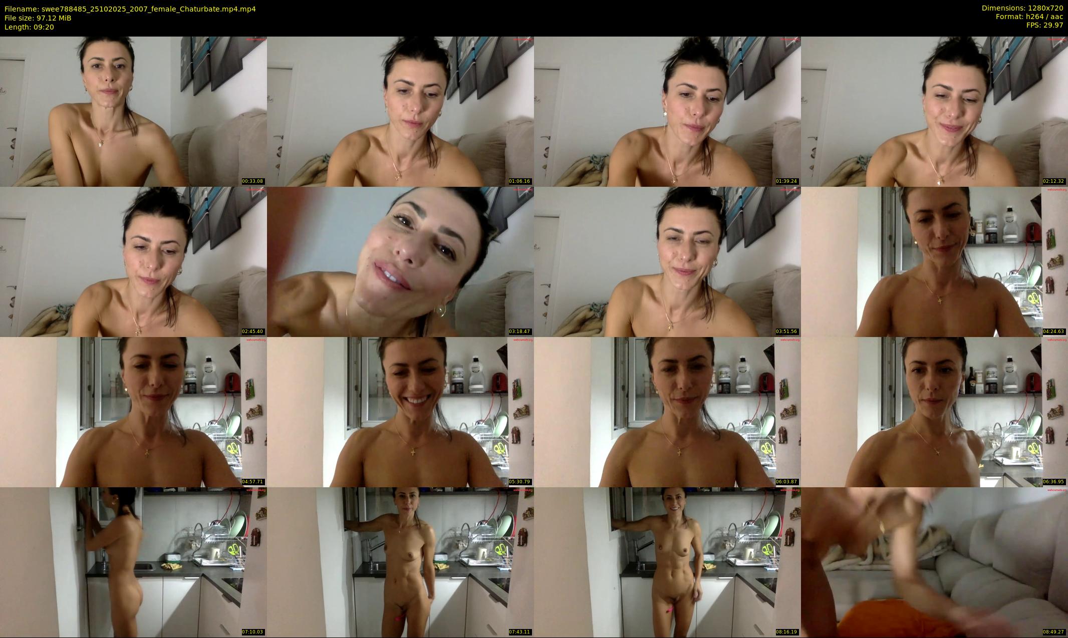 swee788485 — 10 minute Chaturbate female cam show recording, 720p, Oct 25, 2025