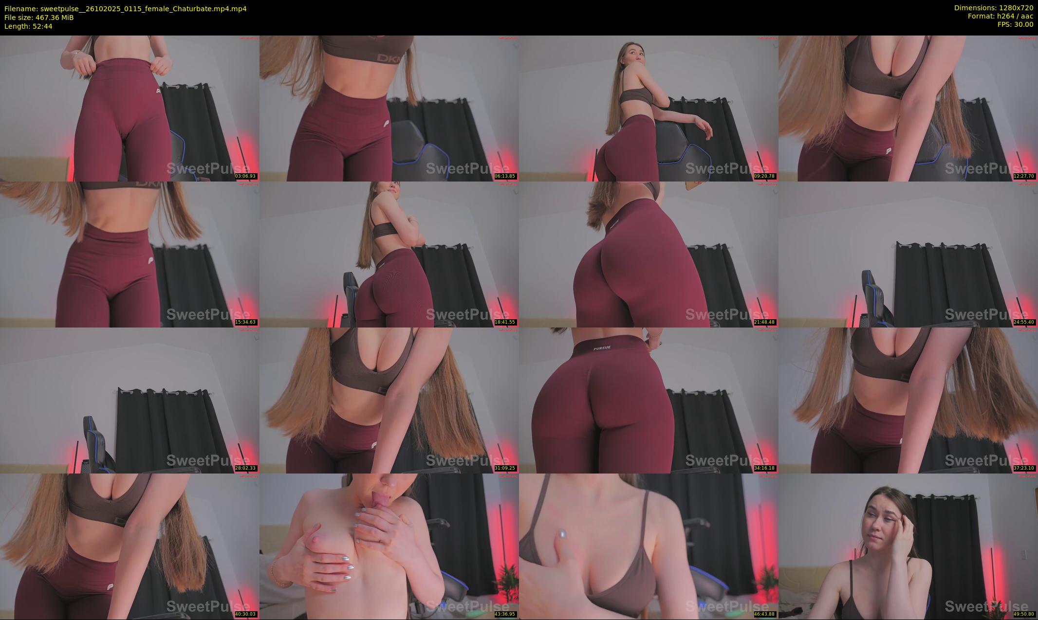 sweetpulse_ — 53 minute Chaturbate female cam show recording, 720p, Oct 26, 2025