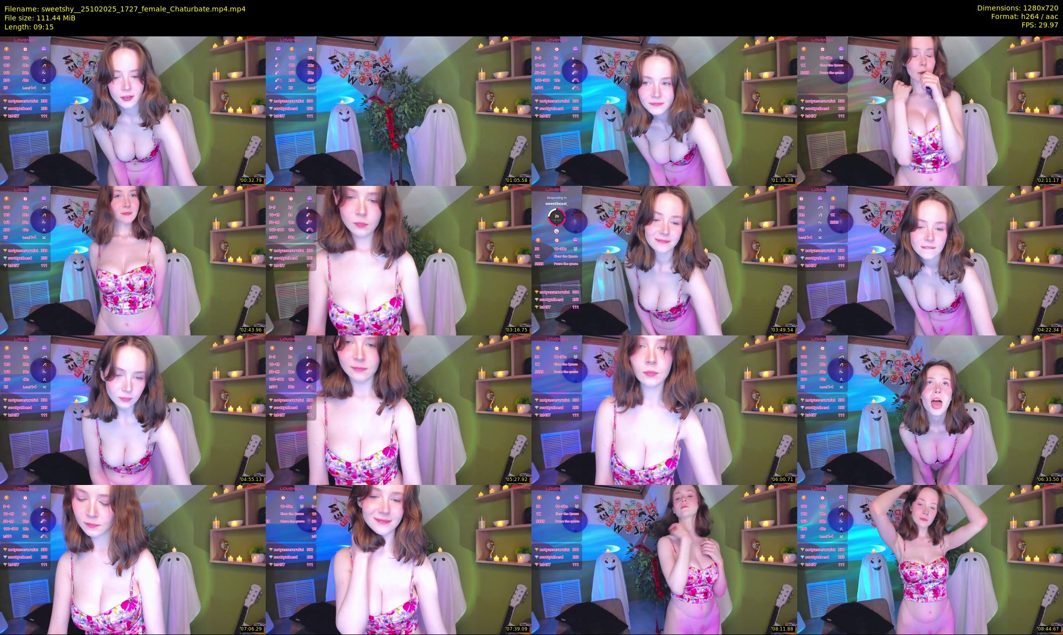 sweetshy_ — 10 minute Chaturbate female cam show recording, 720p, Oct 25, 2025