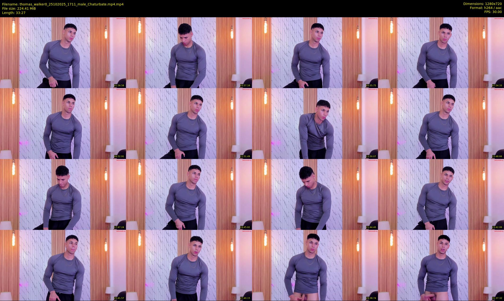 thomas_walker0 — 34 minute Chaturbate male cam show recording, 720p, Oct 25, 2025