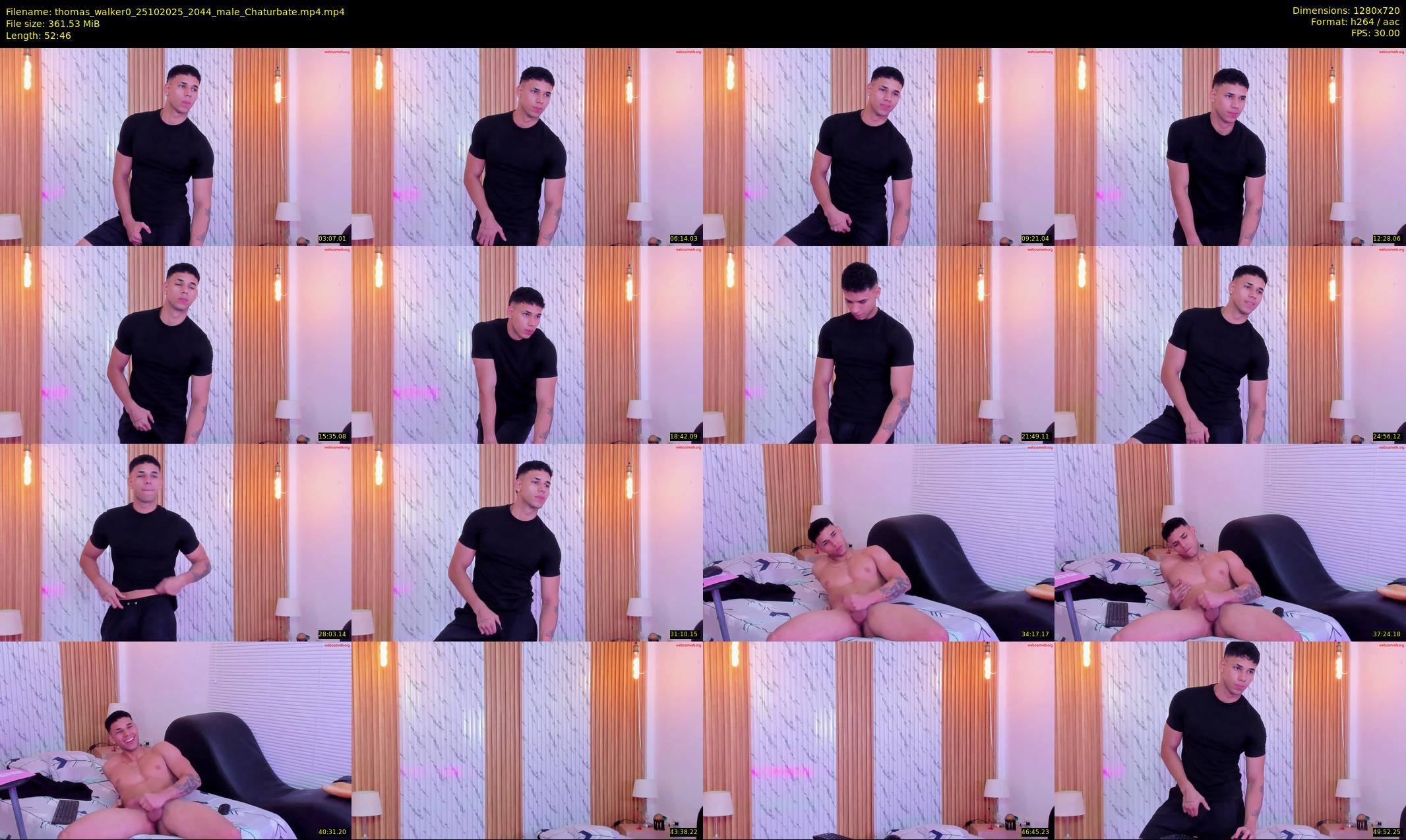 thomas_walker0 — 53 minute Chaturbate male cam show recording, 720p, Oct 25, 2025