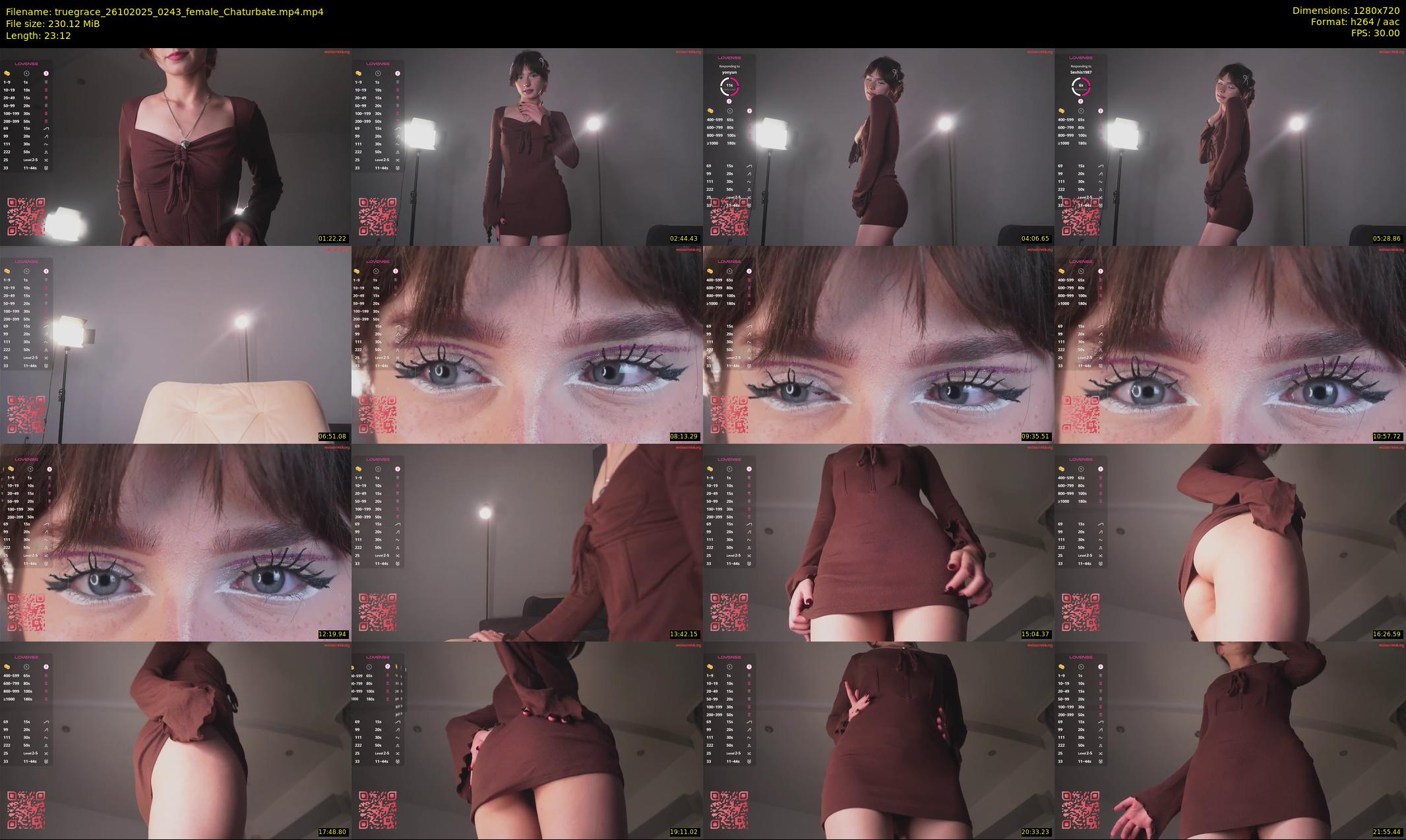 truegrace — 24 minute Chaturbate female cam show recording, 720p, Oct 26, 2025