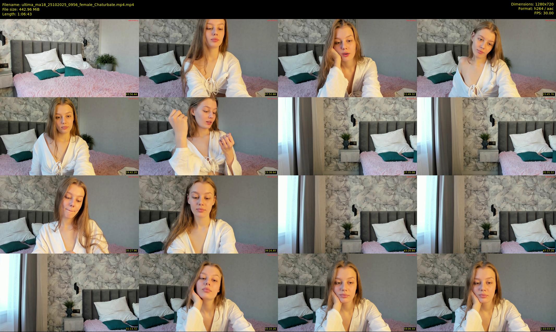 ultima_ma18 — 67 minute Chaturbate female cam show recording, 720p, Oct 25, 2025