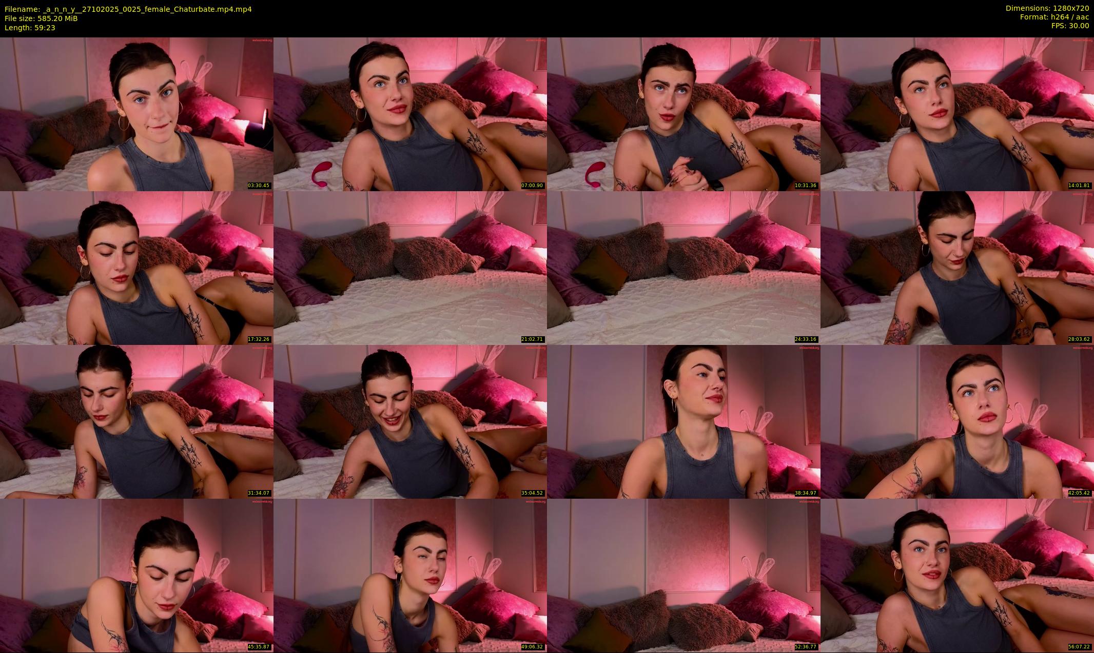_a_n_n_y_ — 60 minute Chaturbate female cam show recording, 720p, Oct 27, 2025