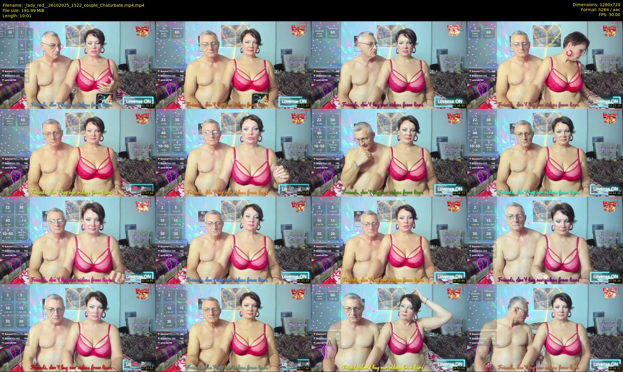 _lady_red_ — 11 minute Chaturbate female cam show recording, 720p, Oct 26, 2025