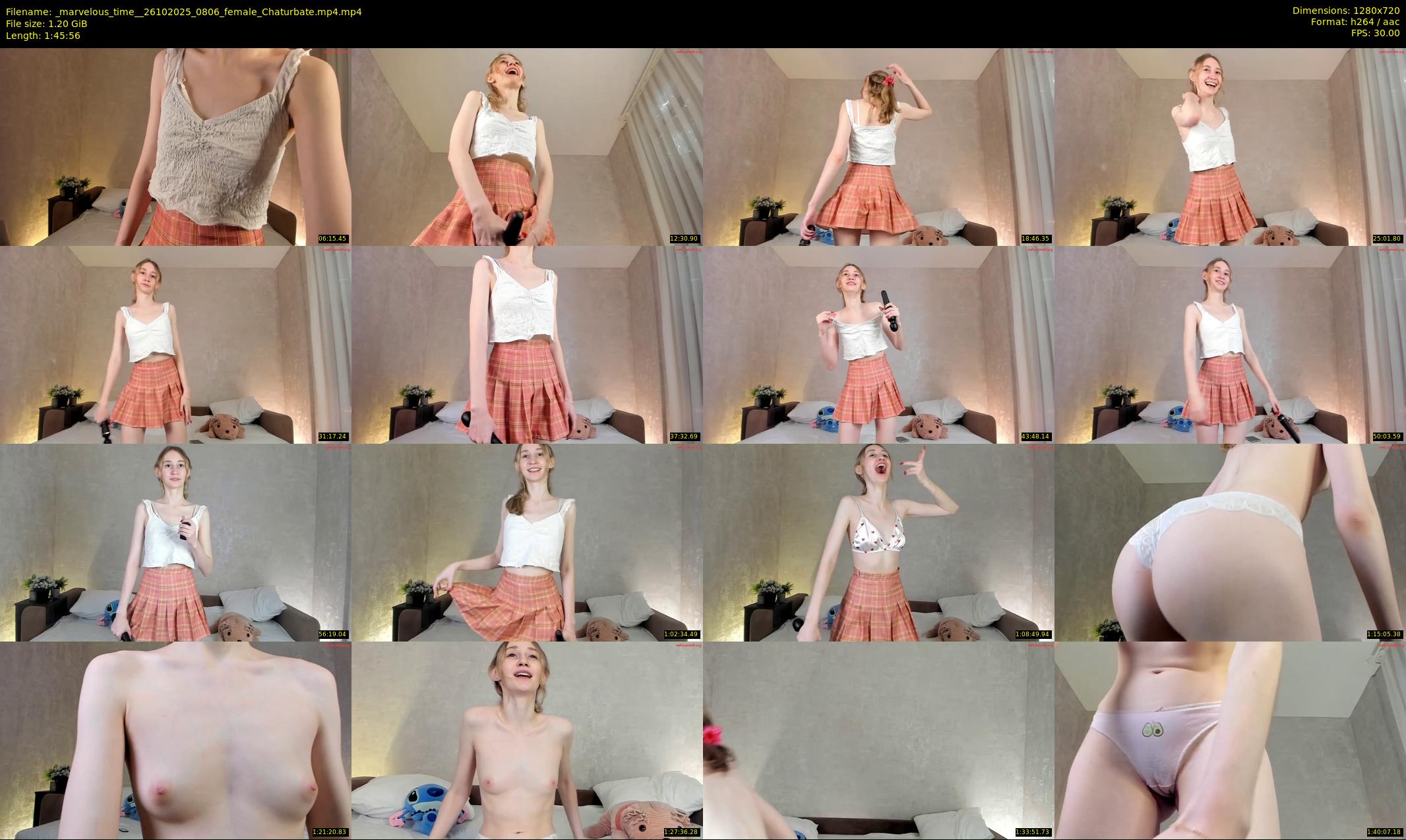 _marvelous_time_ — 106 minute Chaturbate female cam show recording, 720p, Oct 26, 2025