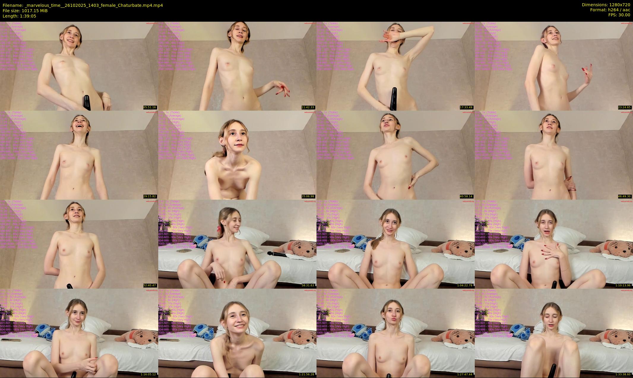 _marvelous_time_ — 100 minute Chaturbate female cam show recording, 720p, Oct 26, 2025