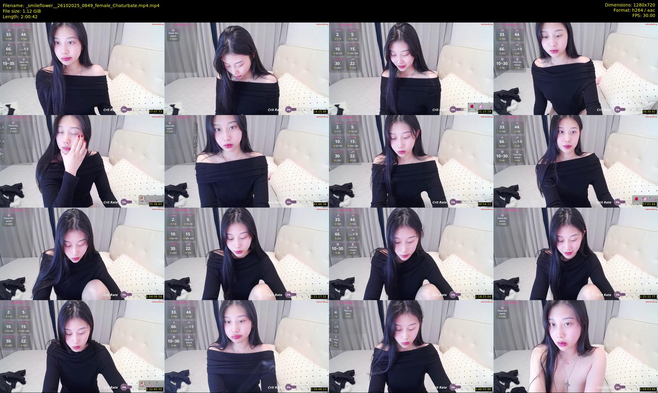 _smileflower_ — 121 minute Chaturbate female cam show recording, 720p, Oct 26, 2025
