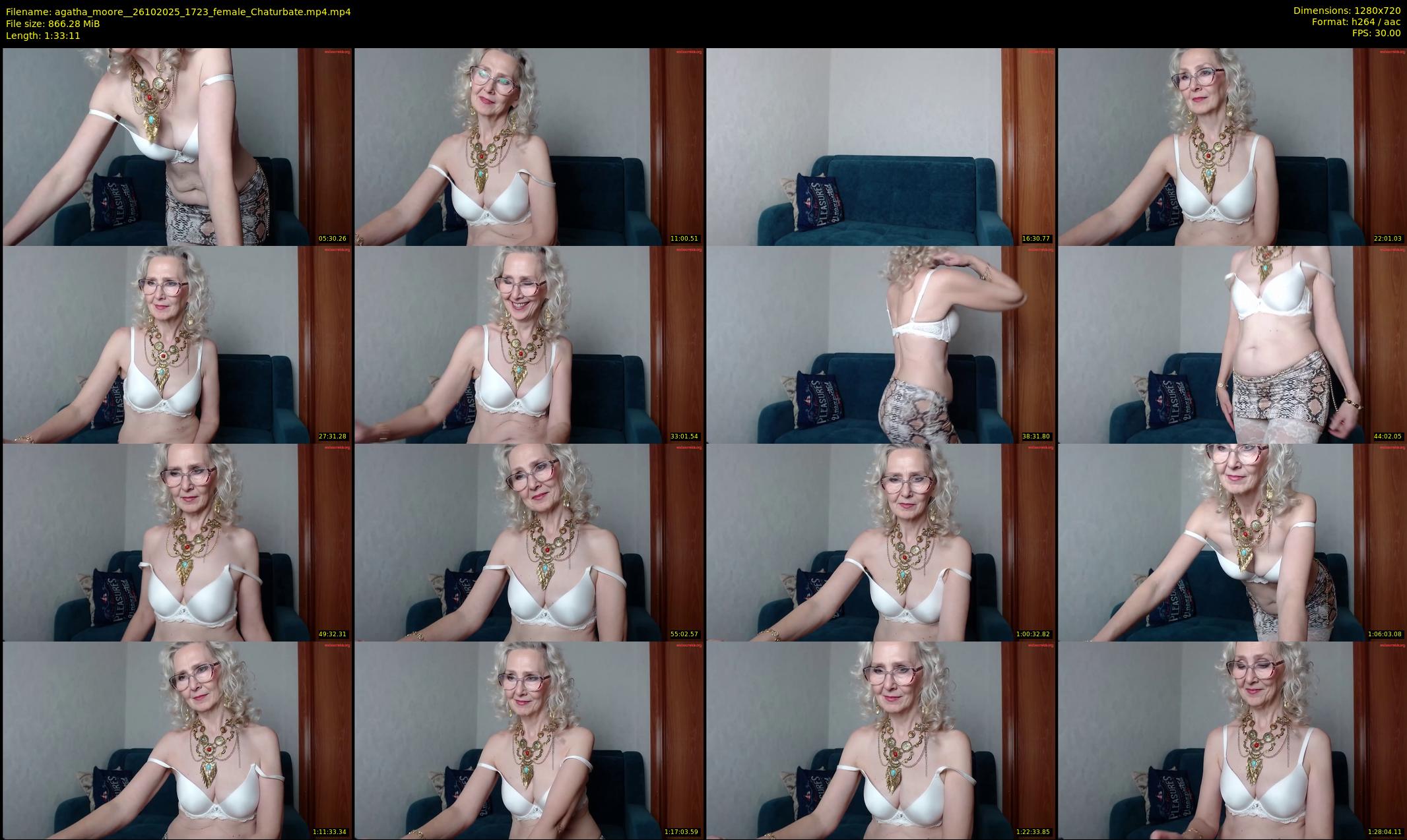 agatha_moore_ — 94 minute Chaturbate female cam show recording, 720p, Oct 26, 2025