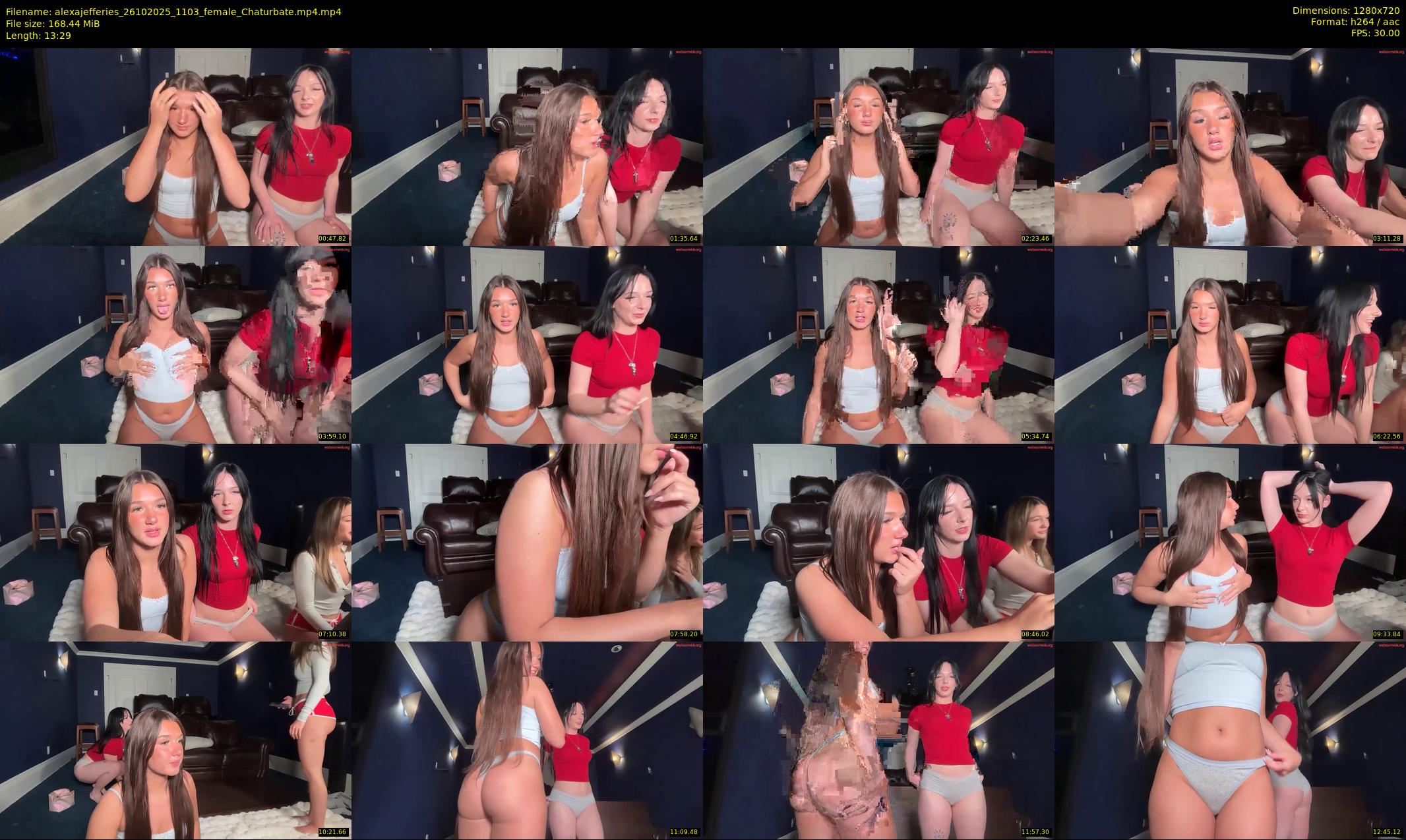alexajefferies — 14 minute Chaturbate female cam show recording, 720p, Oct 26, 2025