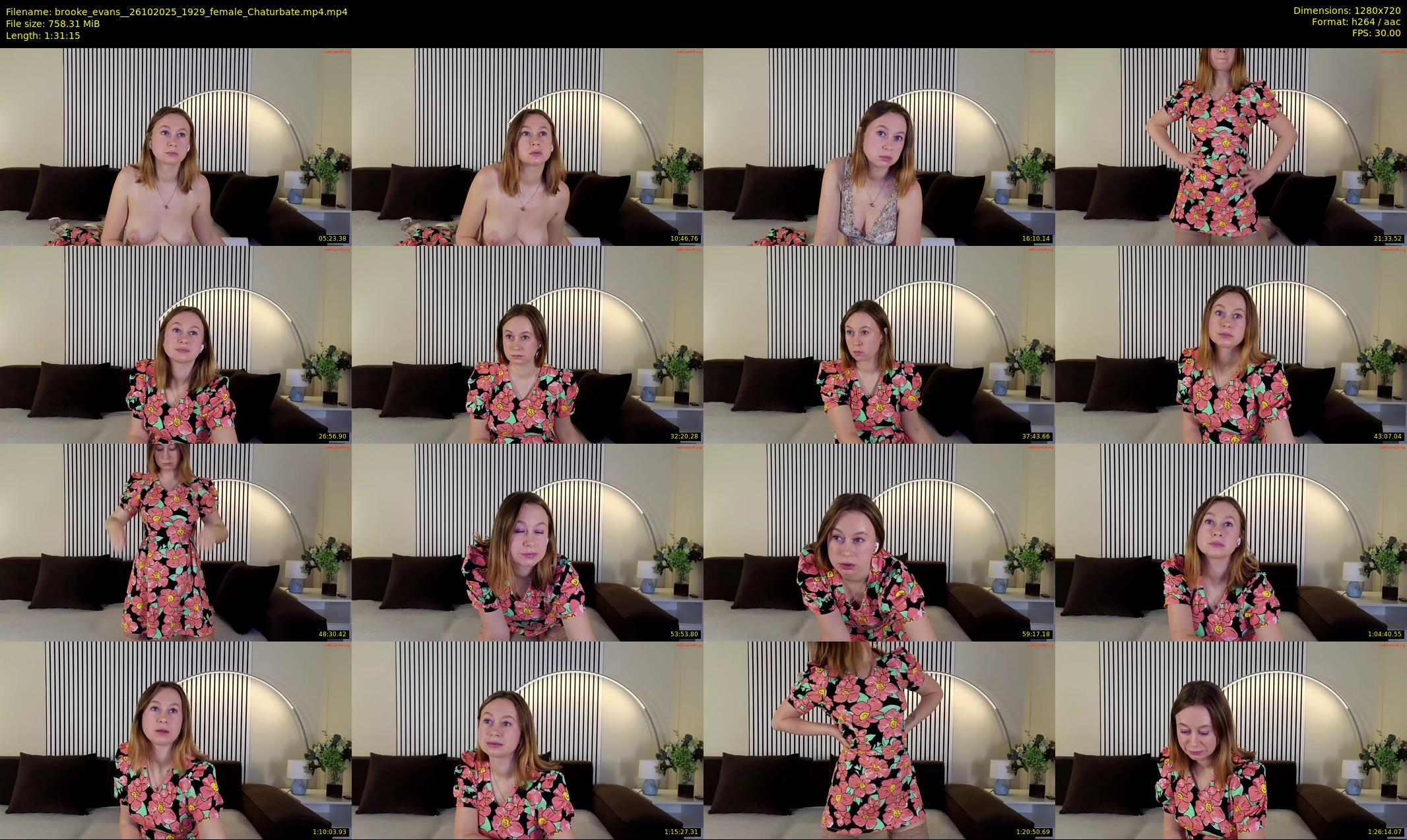 brooke_evans_ — 92 minute Chaturbate female cam show recording, 720p, Oct 26, 2025