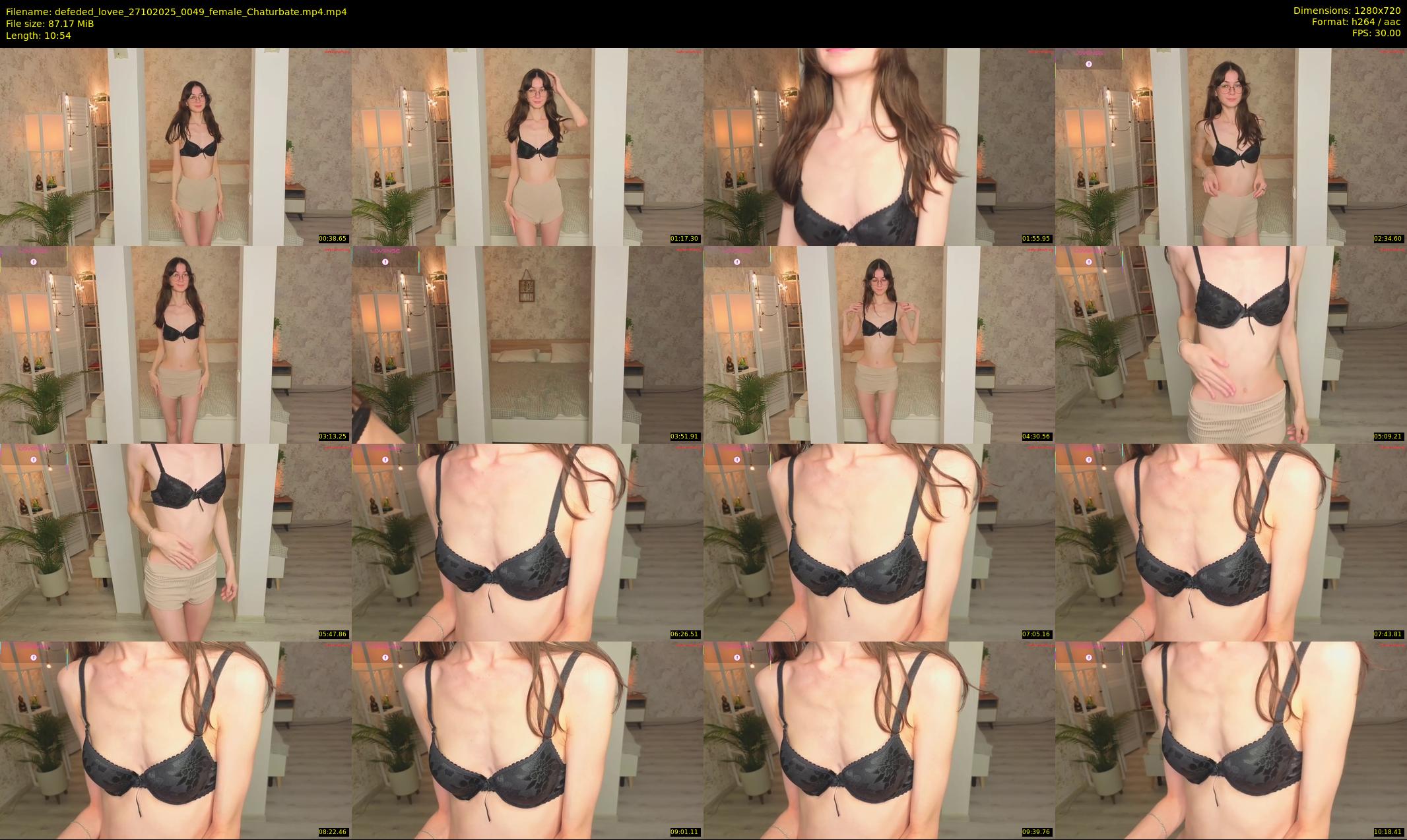 defeded_lovee — 11 minute Chaturbate female cam show recording, 720p, Oct 27, 2025