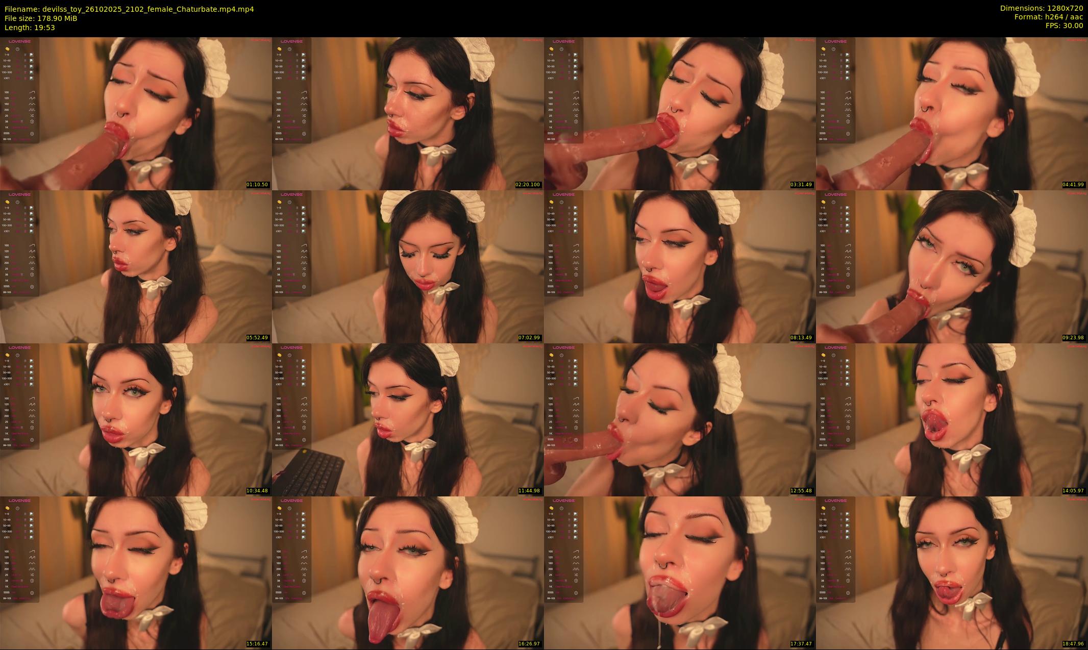 devilss_toy — 20 minute Chaturbate female cam show recording, 720p, Oct 26, 2025