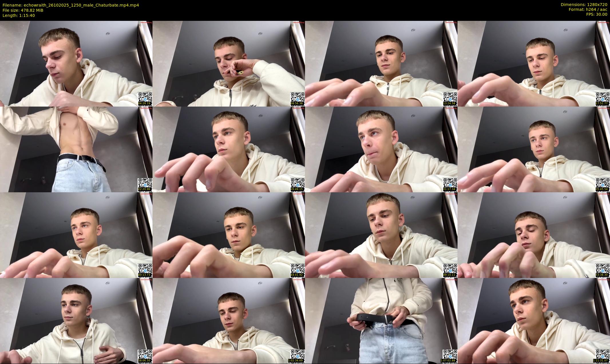 echowraith — 76 minute Chaturbate male cam show recording, 720p, Oct 26, 2025