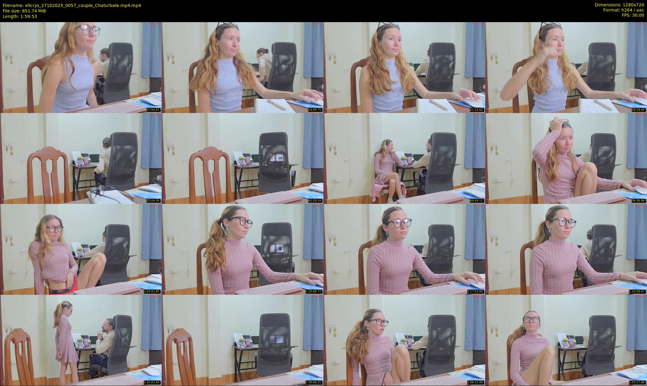 ellcrys — 120 minute Chaturbate couple cam show recording, 720p, Oct 27, 2025