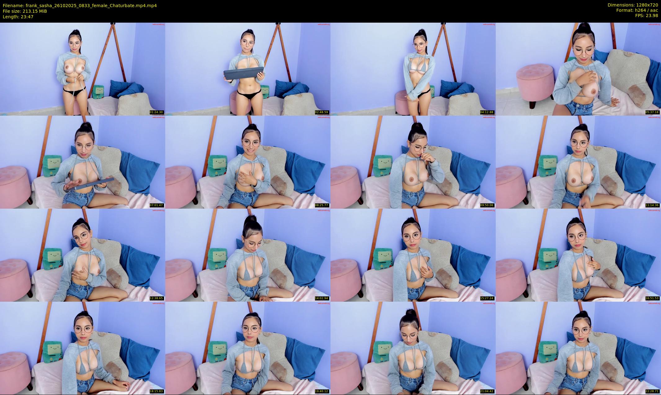 frank_sasha — 24 minute Chaturbate couple cam show recording, 720p, Oct 26, 2025